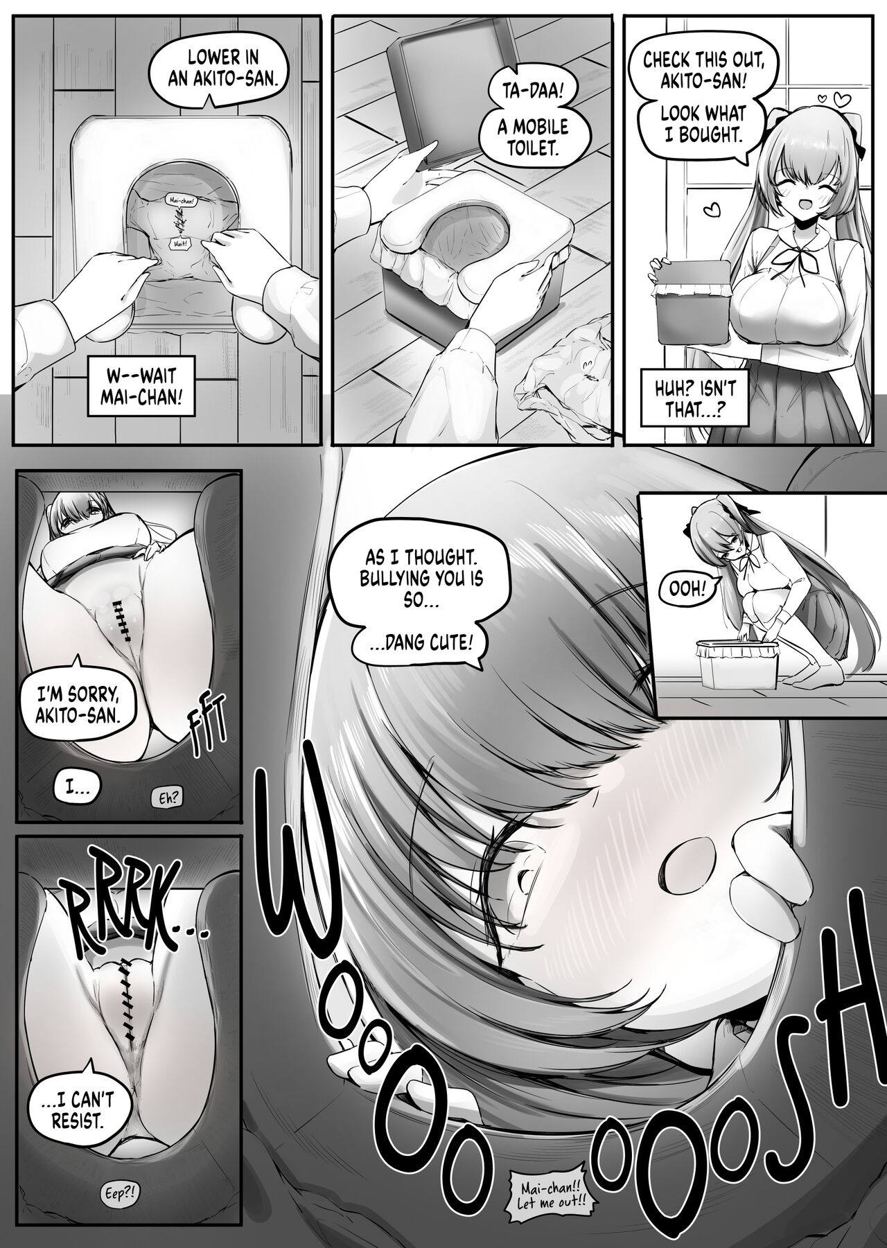 [marusyamo]The Girl Who Confines You In Panties And Assaults You With Smells 2 Page 1