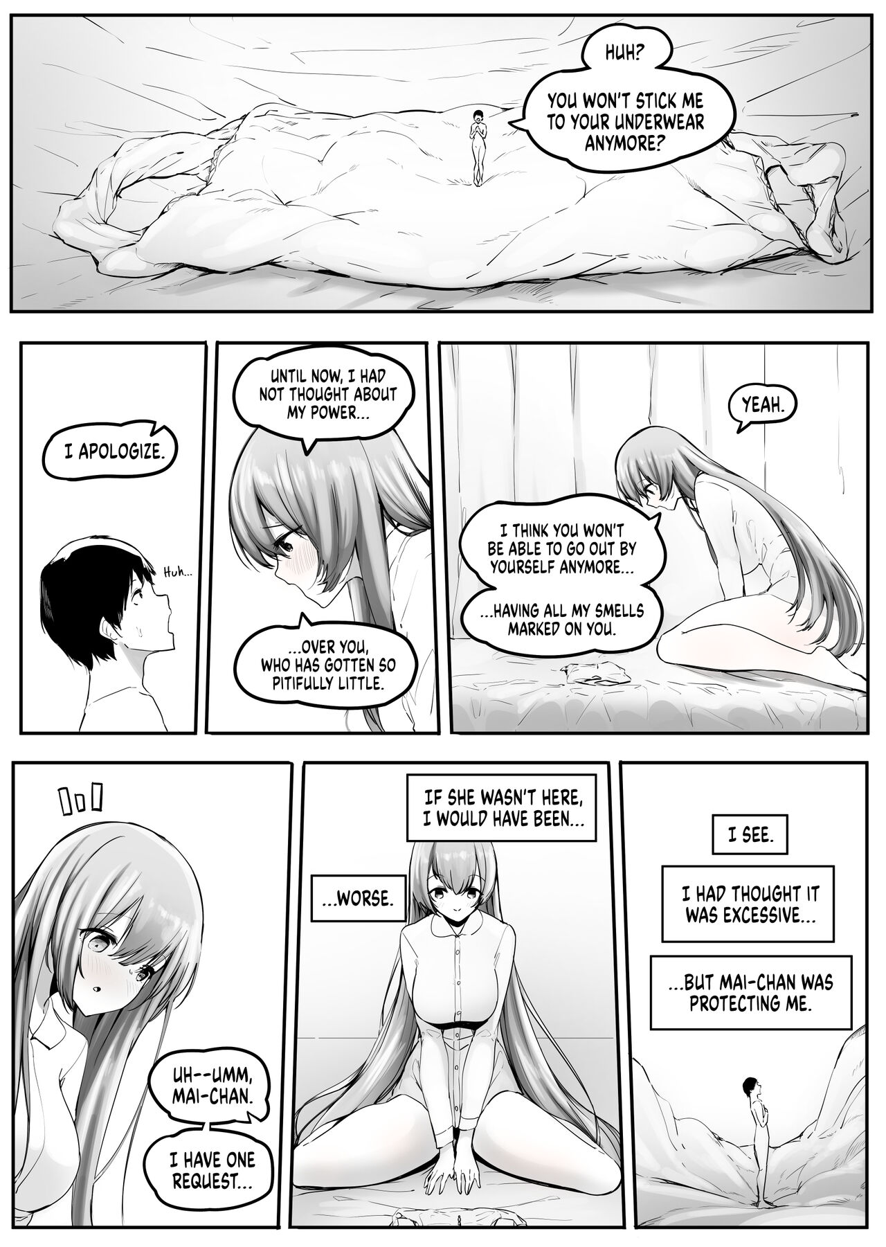 [marusyamo]The Girl Who Confines You In Panties And Assaults You With Smells 2 Page 9