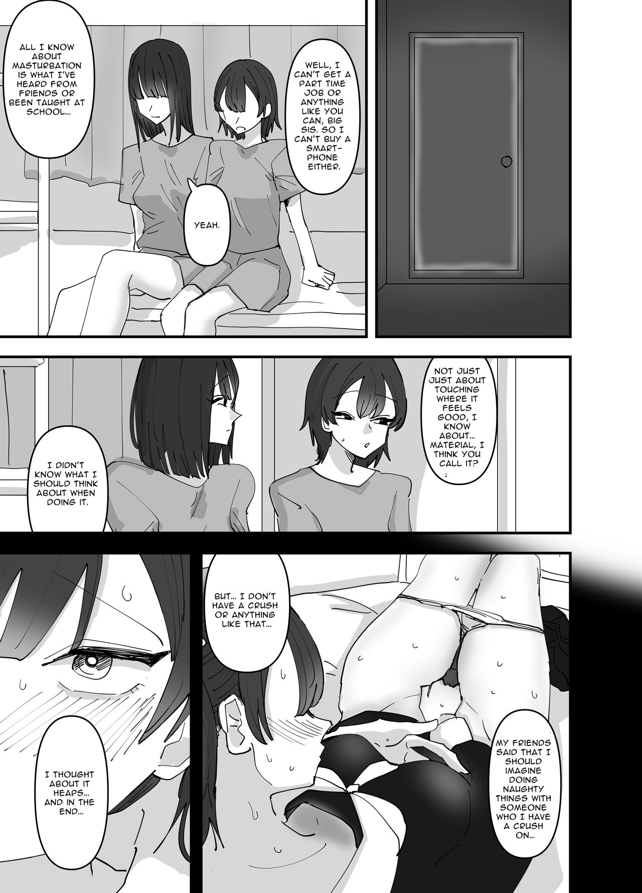 [Aweida]Imouto ga Watashi o Okazu ni Shitate Onanie o Shite ita Hanashi | My Little Sister Was Masturbating To Me[English] [Anamio Animus] Page 9