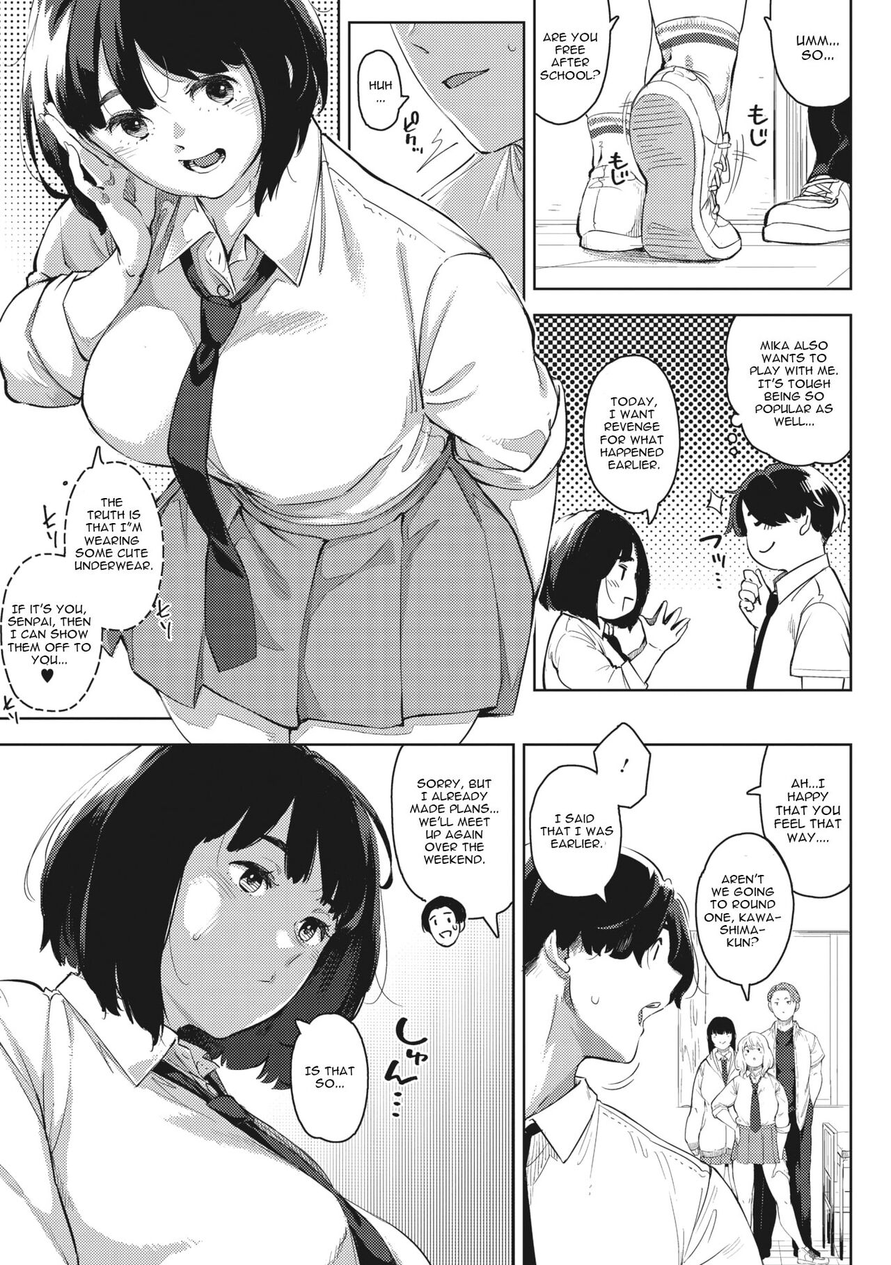 [Rocket Monkey]H shitai Kanojo Zenpen + Chuuhen[English] [CGrascal] Page 3