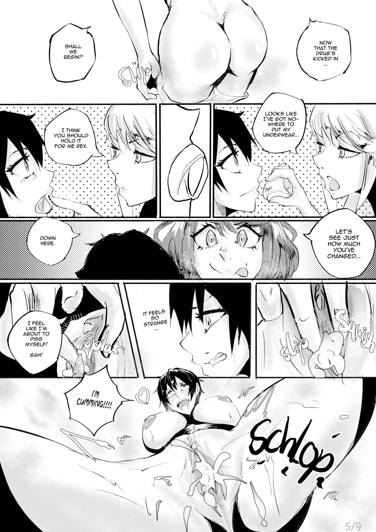 Xenoblade 2 gender transformation Manga(complete) Page 5