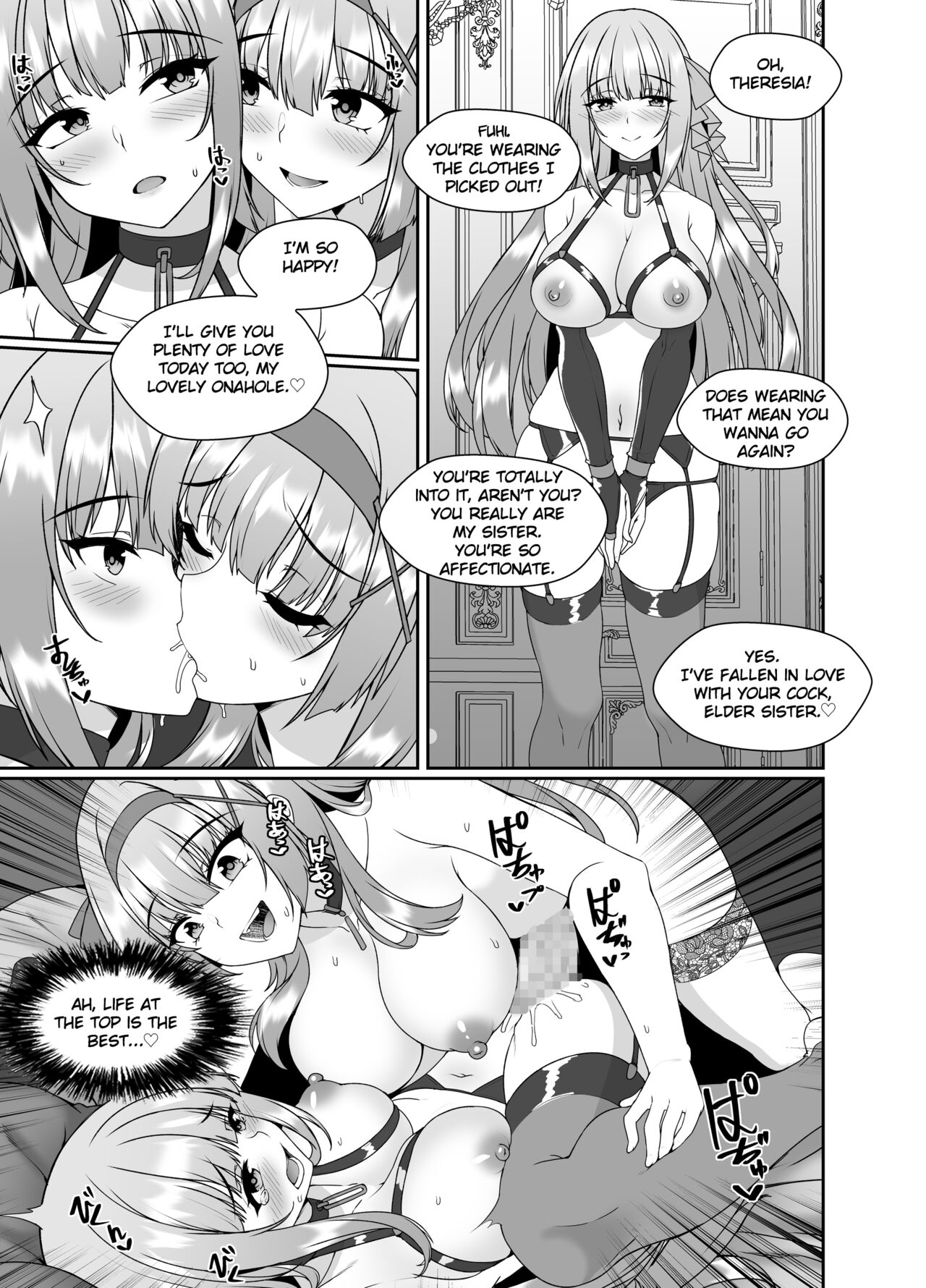 [Seika Kairaku Shoten (Eltoria, Shirokuma A, Mutsukidou)]Hime-sama no Jinsei Itadakimasu -Kawa-ka Sarete Ossan ni Karada o Nottorarete Shimau Himekishi Monogatari-[English] [TheFrogManScans] Page 35
