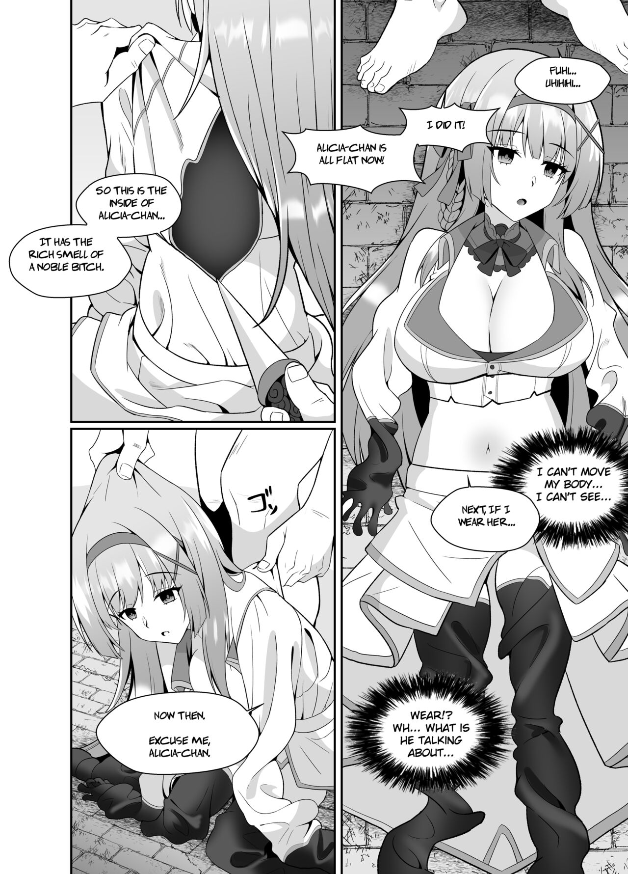 [Seika Kairaku Shoten (Eltoria, Shirokuma A, Mutsukidou)]Hime-sama no Jinsei Itadakimasu -Kawa-ka Sarete Ossan ni Karada o Nottorarete Shimau Himekishi Monogatari-[English] [TheFrogManScans] Page 8