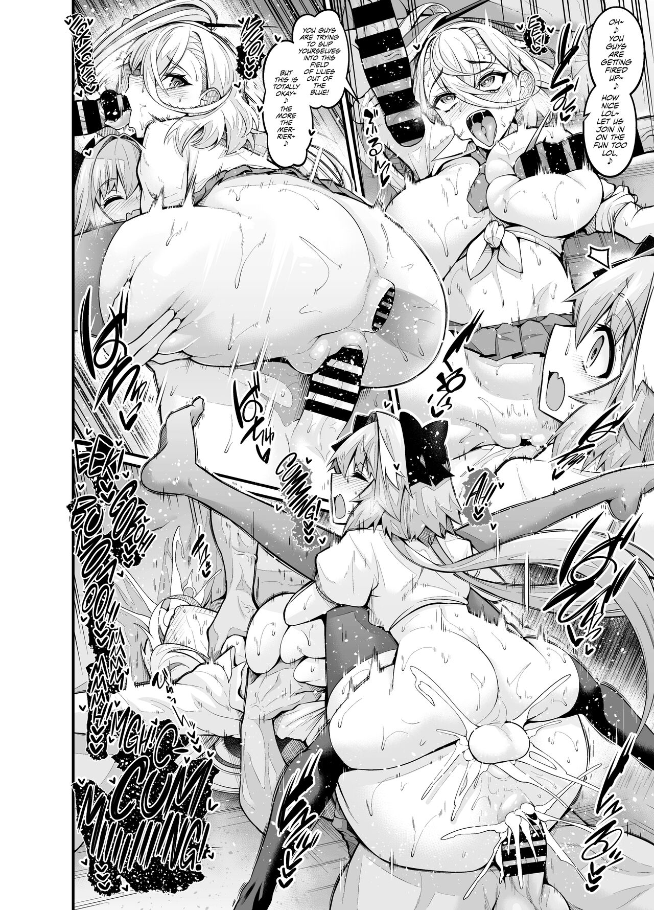 [Digianko (Ankoman)]Chaldea Yariman AmeSch Bitch-bu(Fate/Grand Order) [English] {Hennojin} [Digital] Page 10