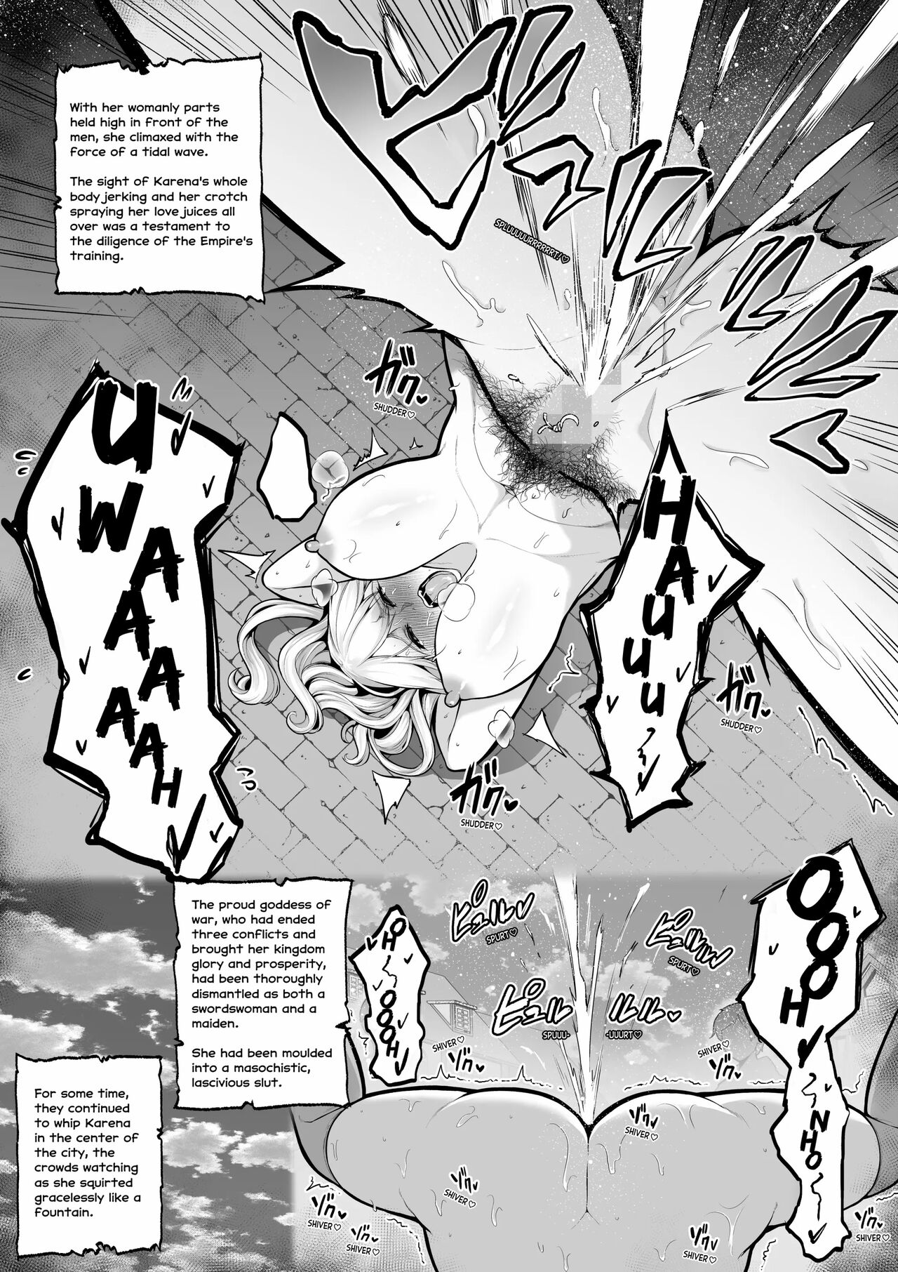 [Sevengar]Haisenkoku no Onna Kishi, Tekigun ni Zenra Chanbara de Keiko o Tsukerareru[English] [ZD] Page 7