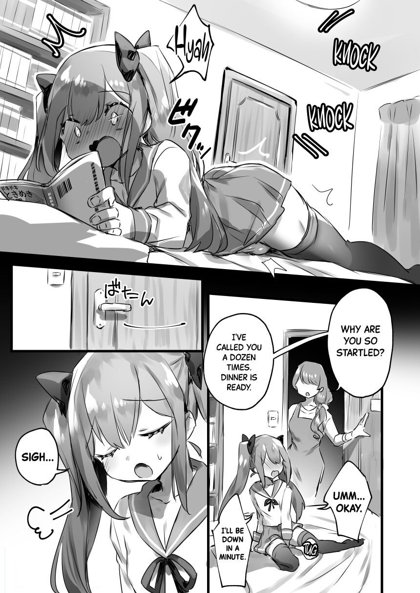 [Pokoten]Otokonoko ga Yuka Ona de Seitsuu suru Manga | A Manga About The Sexual Awakening of a Trap by Dry Humping his own Bed[English] [Black Grimoires] Page 3