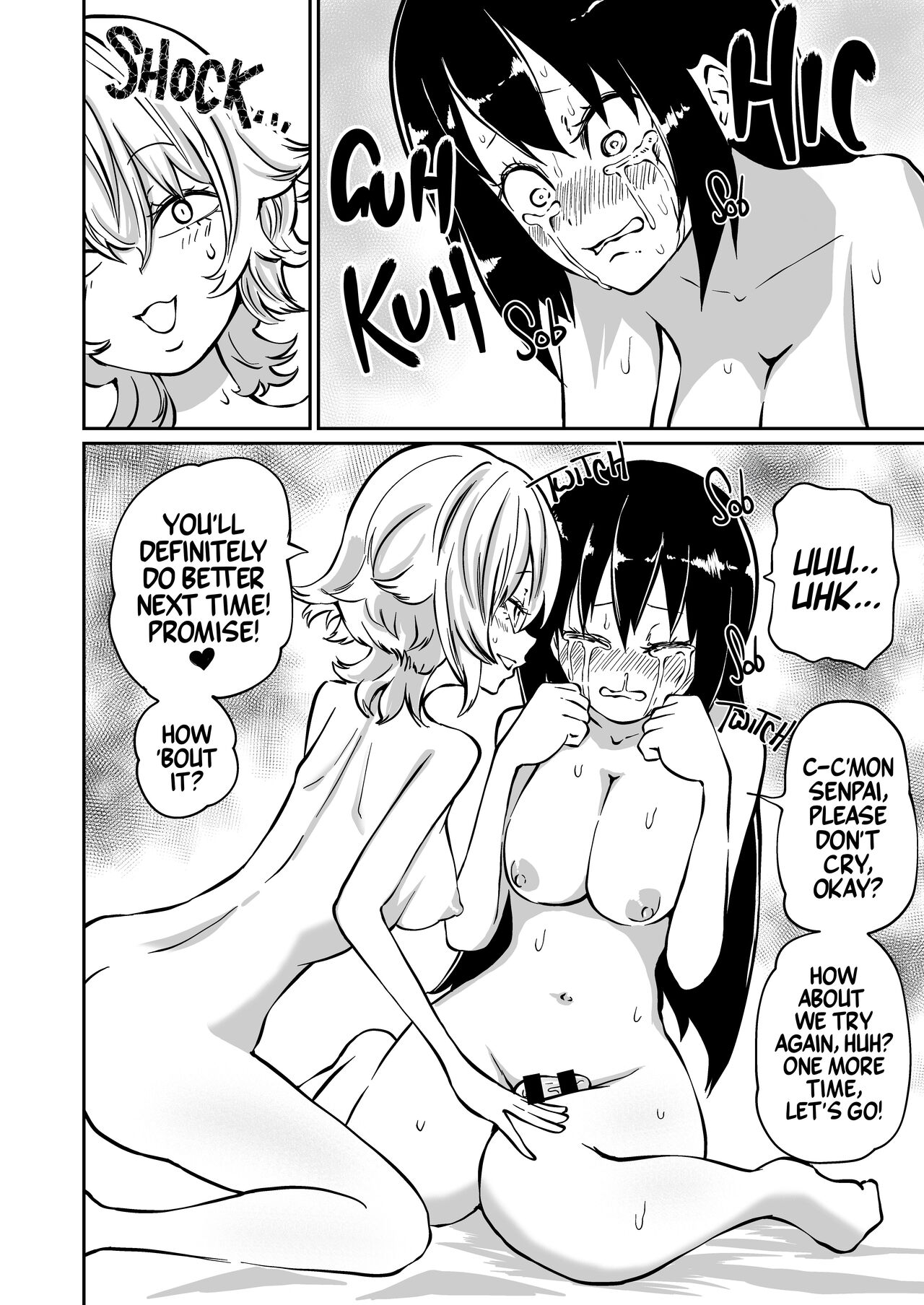 [Mikenekohanten (Sakamoto KAFKA)]Doutei Futanari Senpai Bitch Kouhai no Amaama Fudeoroshi | Virgin Futanari Gets Cherry Popped by Her Slutty Junior[English] [Mr_Person Translation] [Digital] Page 12