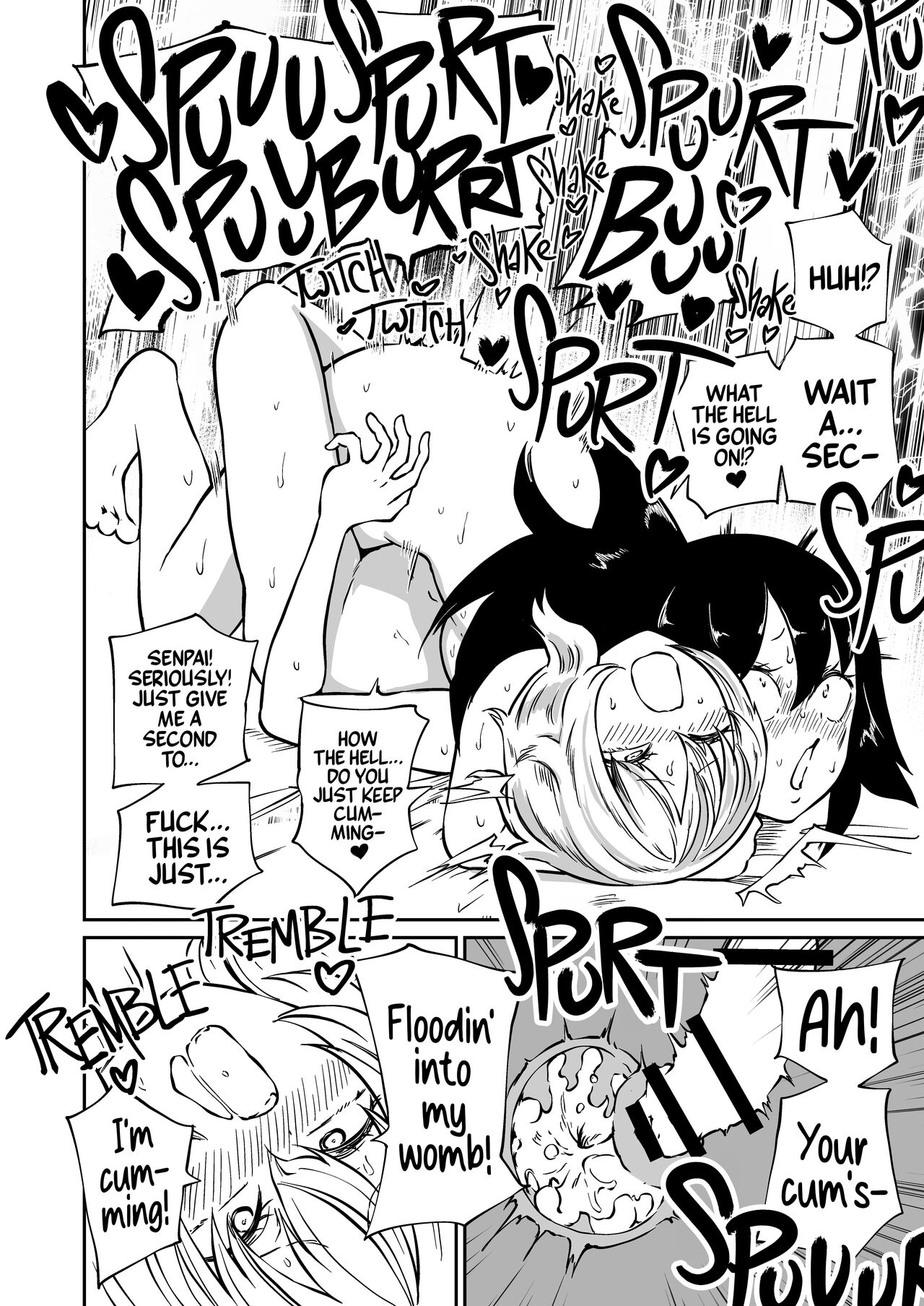 [Mikenekohanten (Sakamoto KAFKA)]Doutei Futanari Senpai Bitch Kouhai no Amaama Fudeoroshi | Virgin Futanari Gets Cherry Popped by Her Slutty Junior[English] [Mr_Person Translation] [Digital] Page 24