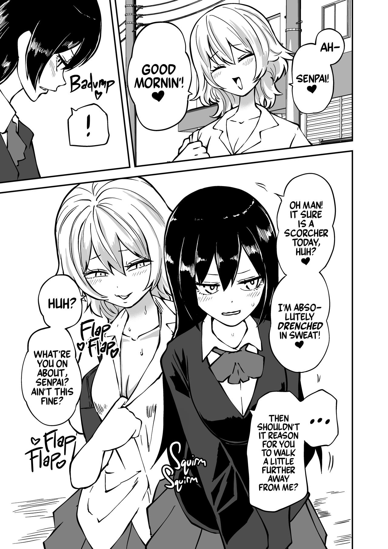 [Mikenekohanten (Sakamoto KAFKA)]Doutei Futanari Senpai Bitch Kouhai no Amaama Fudeoroshi | Virgin Futanari Gets Cherry Popped by Her Slutty Junior[English] [Mr_Person Translation] [Digital] Page 3