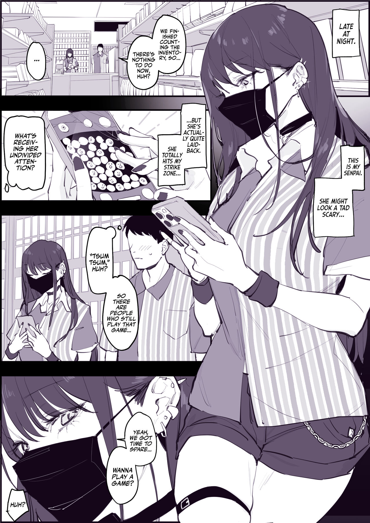 [Poriuretan]Chikubi Ate Game | Pop the Nipple[English] [Team Rabu2] [Decensored] Page 1