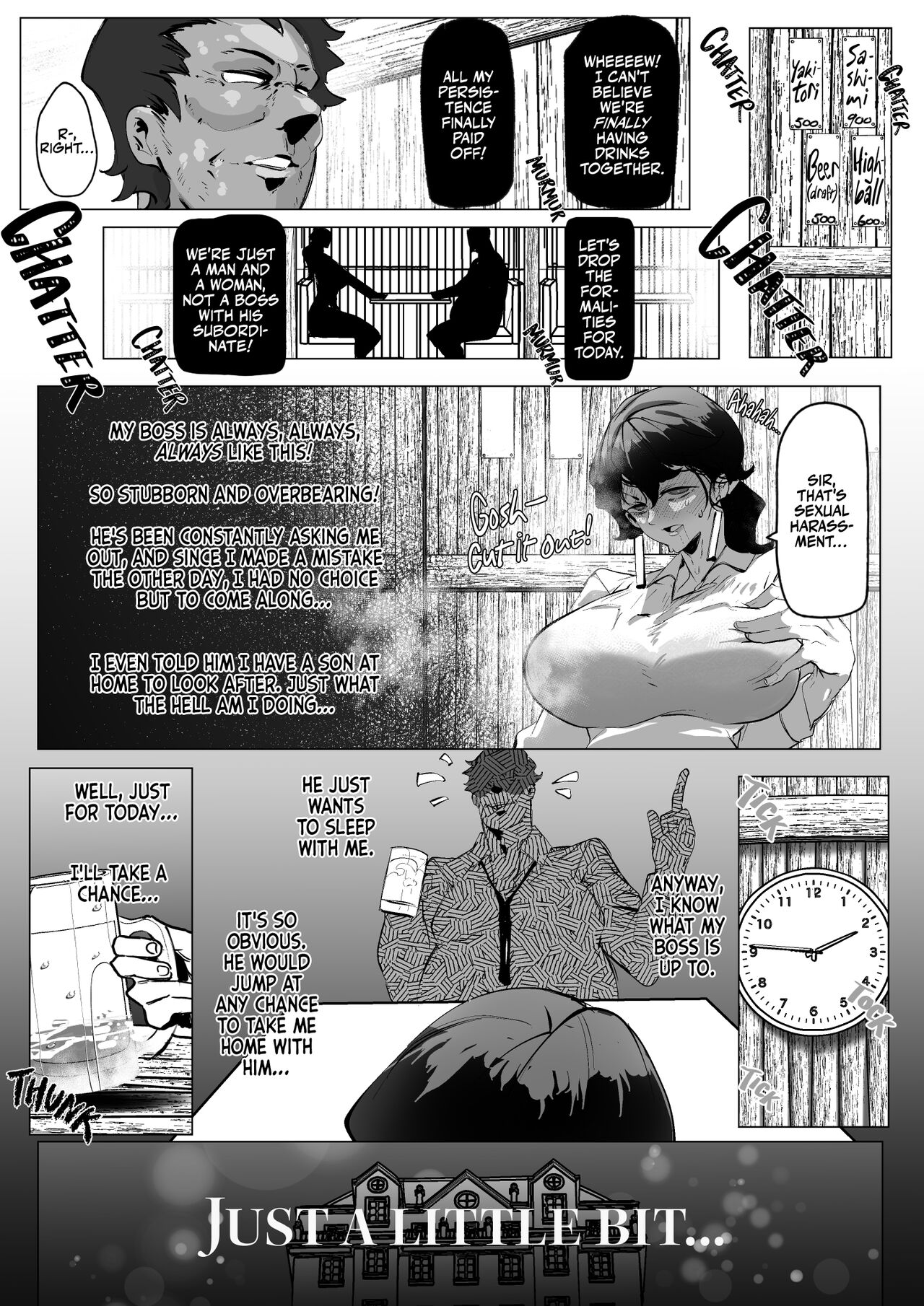 [Mr.way]Miboujin Single Mother wa Kaisha no Joushi ni Mainichi Okasareteiru | My Widowed Single Mother Gets Railed By Her Boss Every Day[English] [Team Ama2] Page 3
