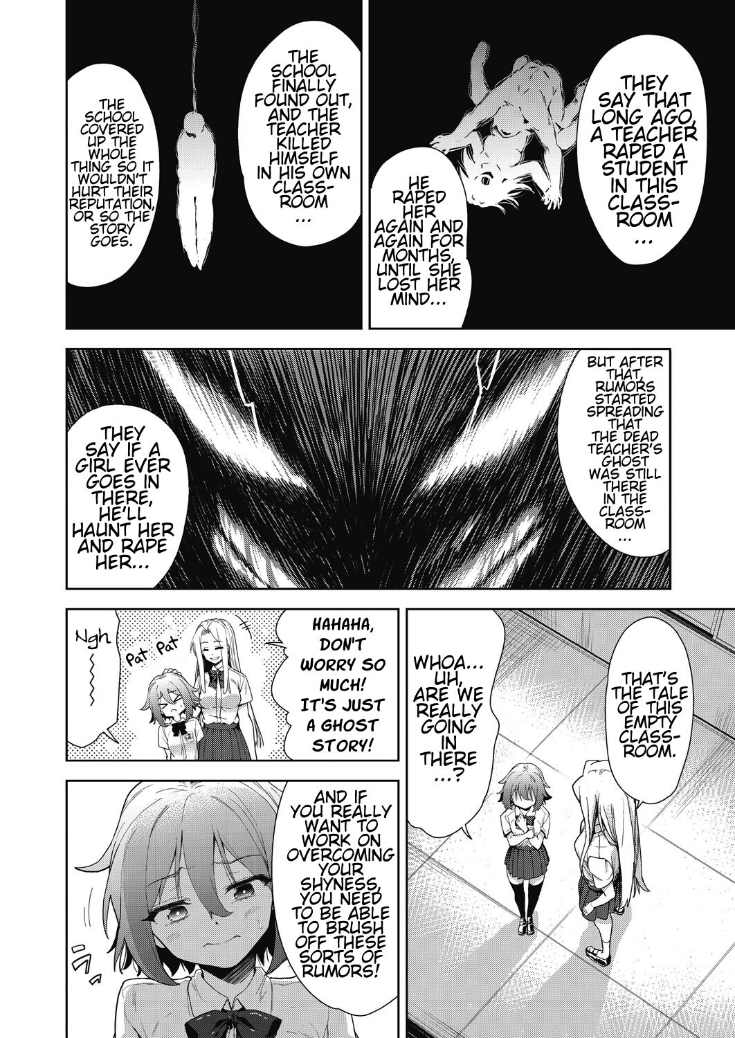 [Tetsuna]Ryoujoku Rensa | Chain of Defilement Ch. 1-3(Shikiyoku no Kyoushitsu to Ikenie Shoujo) [English] [estradiol] Page 2