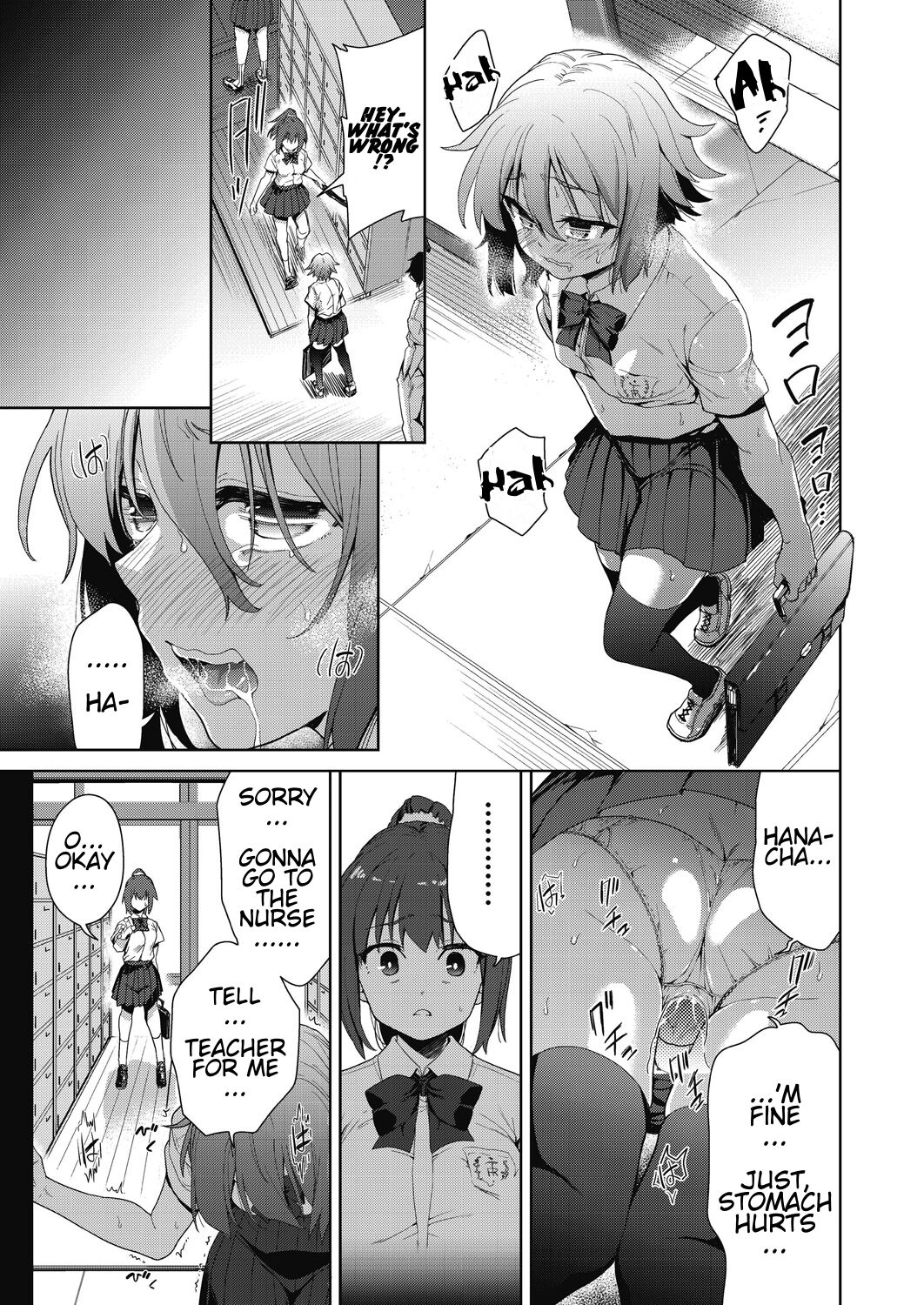 [Tetsuna]Ryoujoku Rensa | Chain of Defilement Ch. 1-3(Shikiyoku no Kyoushitsu to Ikenie Shoujo) [English] [estradiol] Page 25