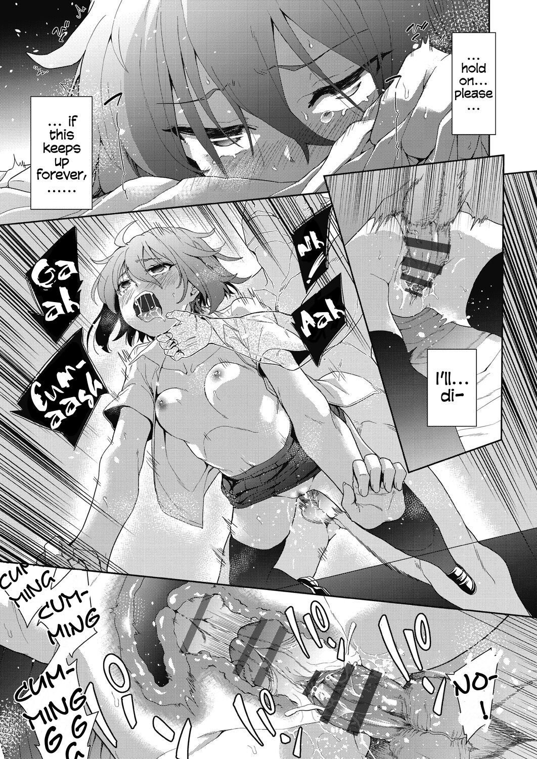 [Tetsuna]Ryoujoku Rensa | Chain of Defilement Ch. 1-3(Shikiyoku no Kyoushitsu to Ikenie Shoujo) [English] [estradiol] Page 33