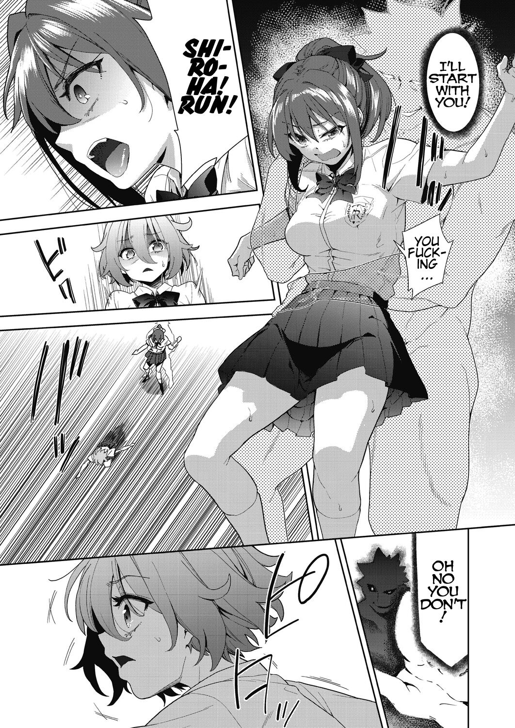 [Tetsuna]Ryoujoku Rensa | Chain of Defilement Ch. 1-3(Shikiyoku no Kyoushitsu to Ikenie Shoujo) [English] [estradiol] Page 67
