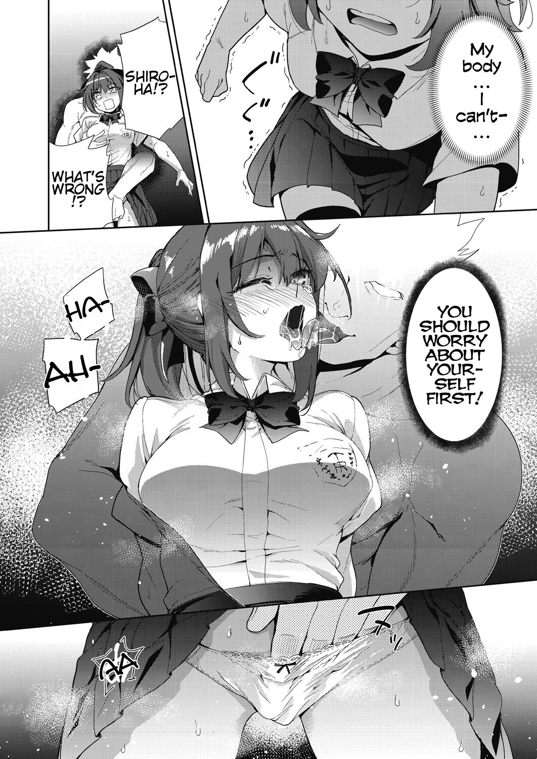 [Tetsuna]Ryoujoku Rensa | Chain of Defilement Ch. 1-3(Shikiyoku no Kyoushitsu to Ikenie Shoujo) [English] [estradiol] Page 68