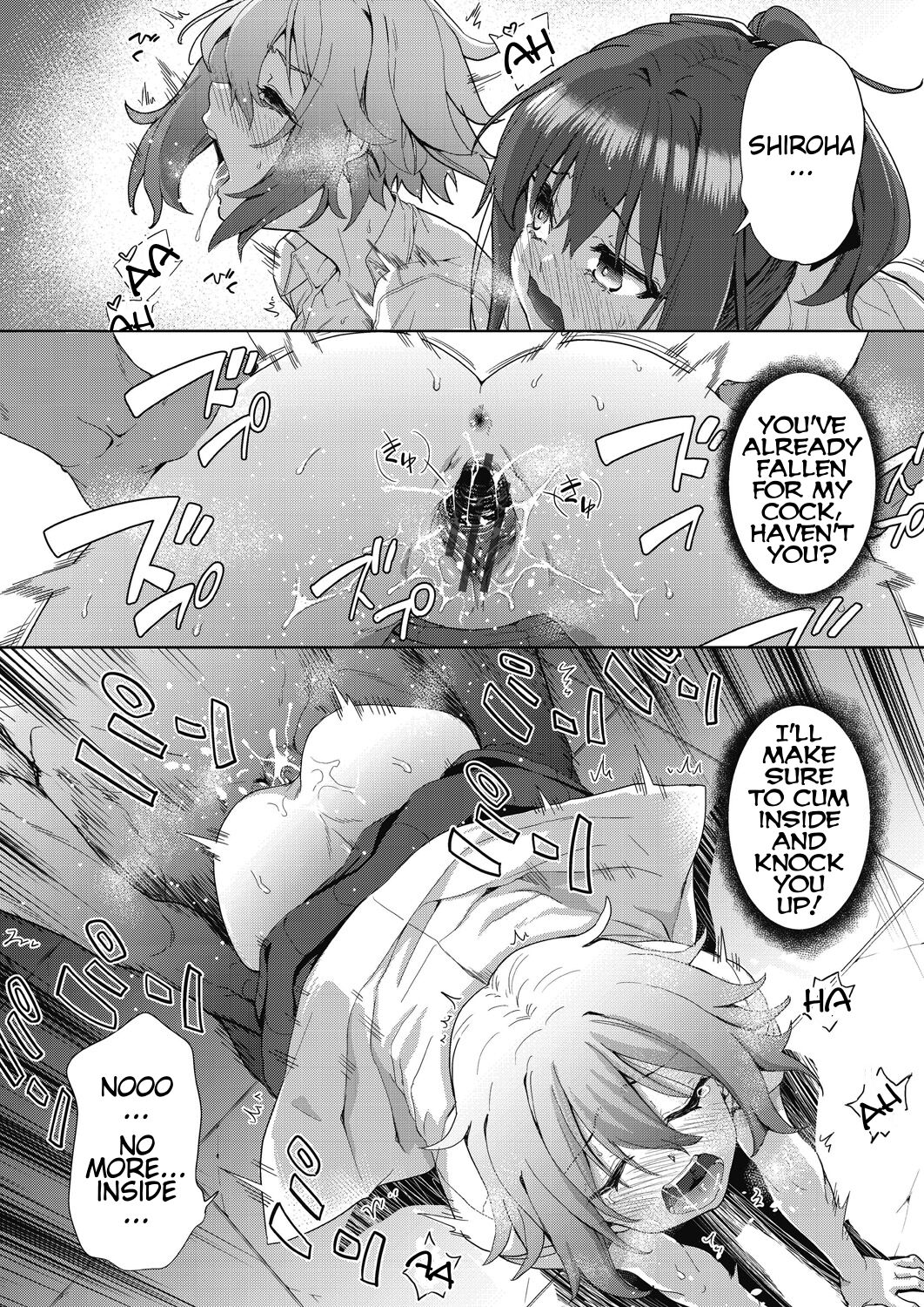 [Tetsuna]Ryoujoku Rensa | Chain of Defilement Ch. 1-3(Shikiyoku no Kyoushitsu to Ikenie Shoujo) [English] [estradiol] Page 76