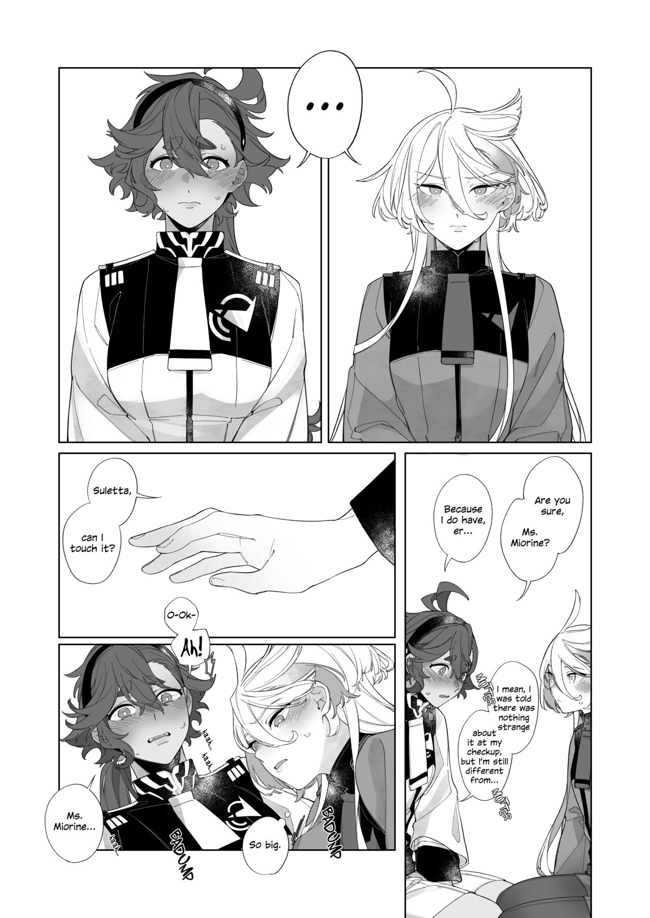 [Chunyujingshitian (ZhuoTian)]Kiss no Ato Nani ga Shitai? | After Kissing, What Else Do You Want to Do?(Mobile Suit Gundam: The Witch from Mercury) [English] Page 16