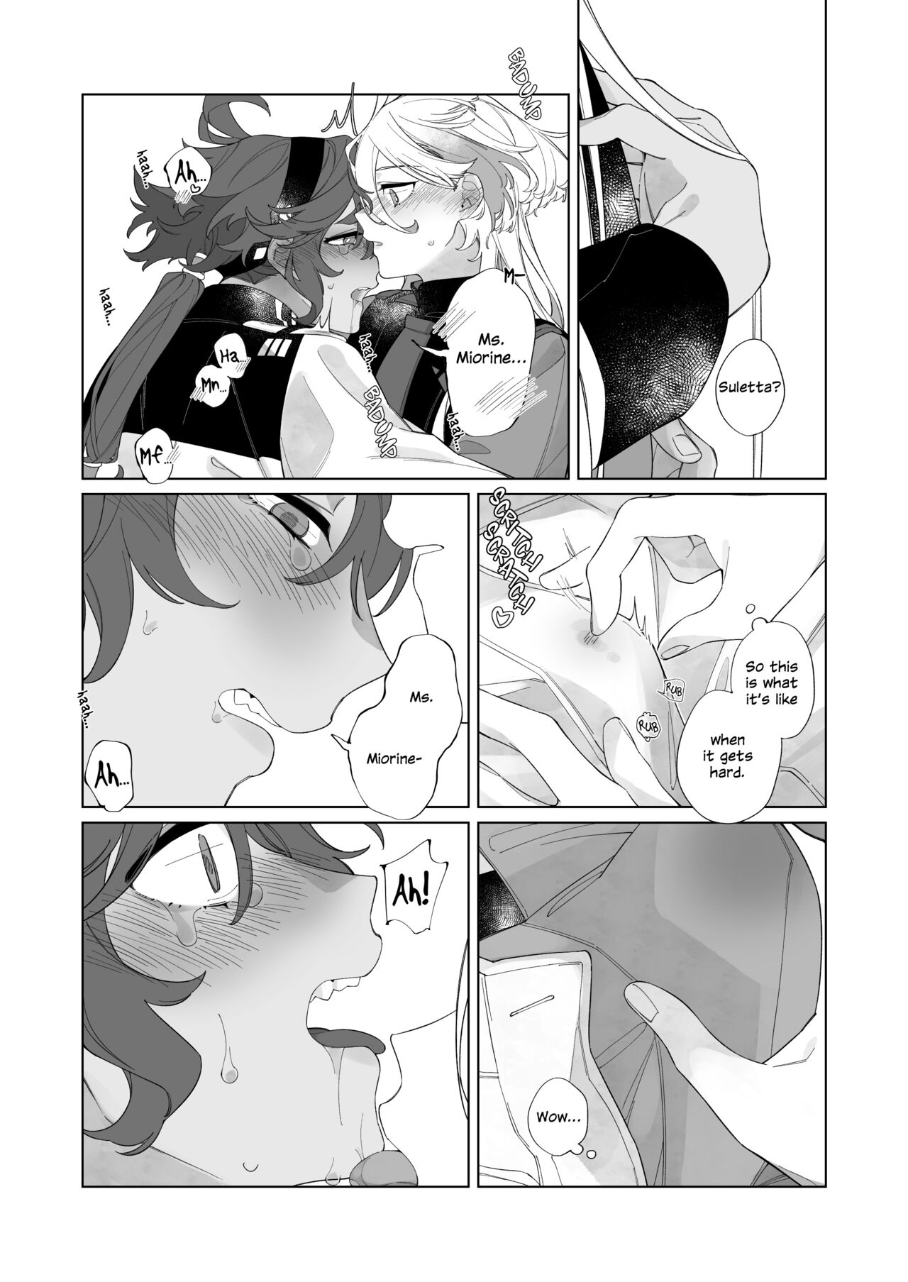 [Chunyujingshitian (ZhuoTian)]Kiss no Ato Nani ga Shitai? | After Kissing, What Else Do You Want to Do?(Mobile Suit Gundam: The Witch from Mercury) [English] Page 17