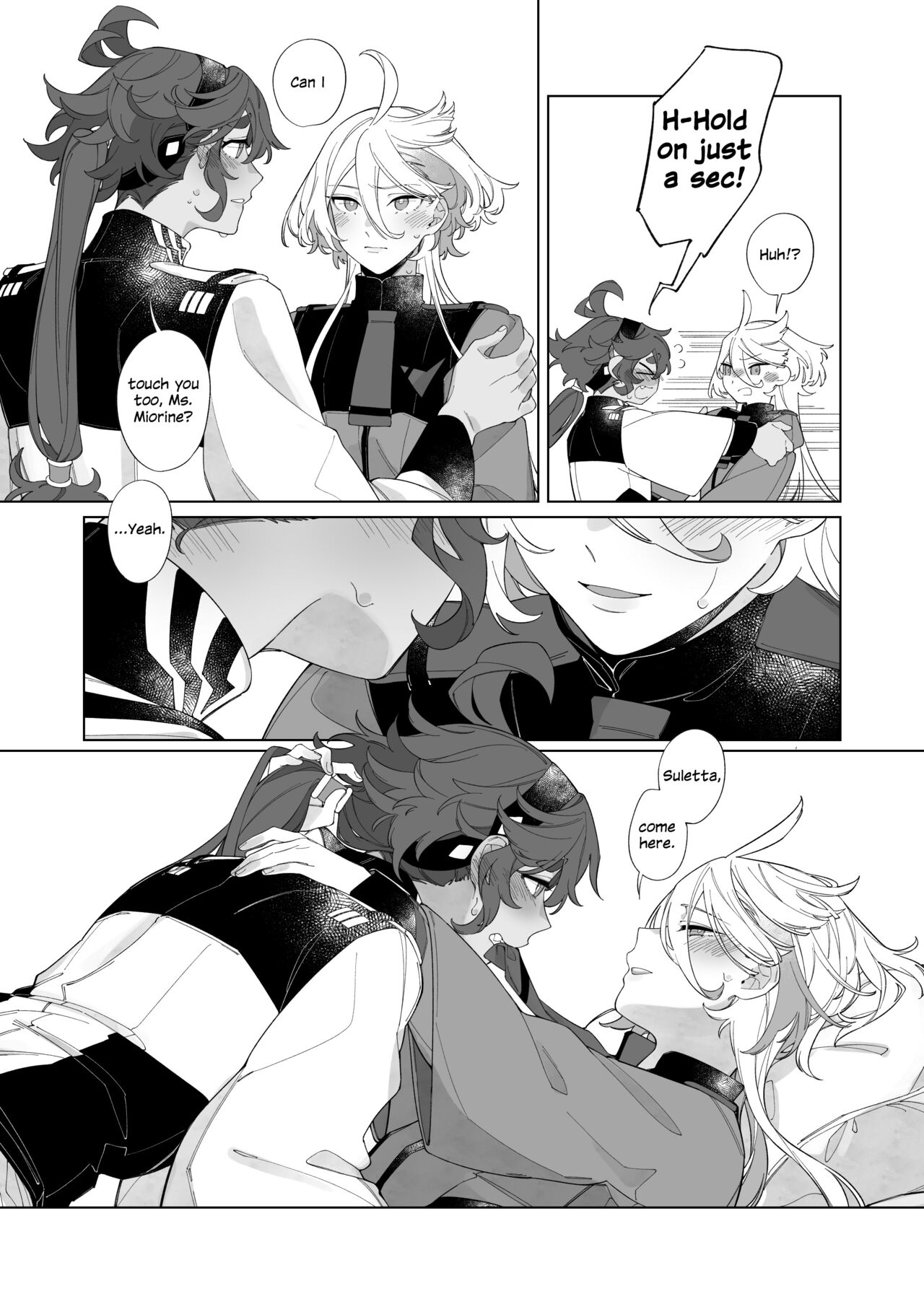 [Chunyujingshitian (ZhuoTian)]Kiss no Ato Nani ga Shitai? | After Kissing, What Else Do You Want to Do?(Mobile Suit Gundam: The Witch from Mercury) [English] Page 18