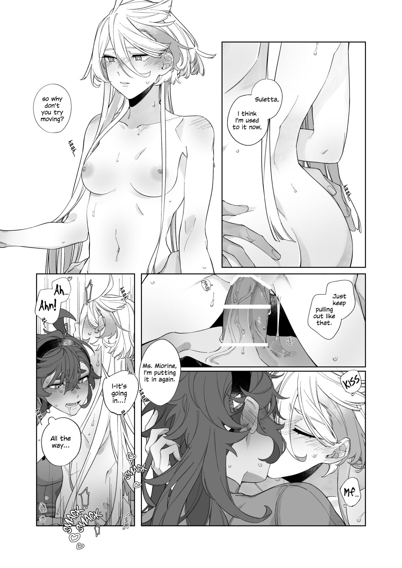 [Chunyujingshitian (ZhuoTian)]Kiss no Ato Nani ga Shitai? | After Kissing, What Else Do You Want to Do?(Mobile Suit Gundam: The Witch from Mercury) [English] Page 26