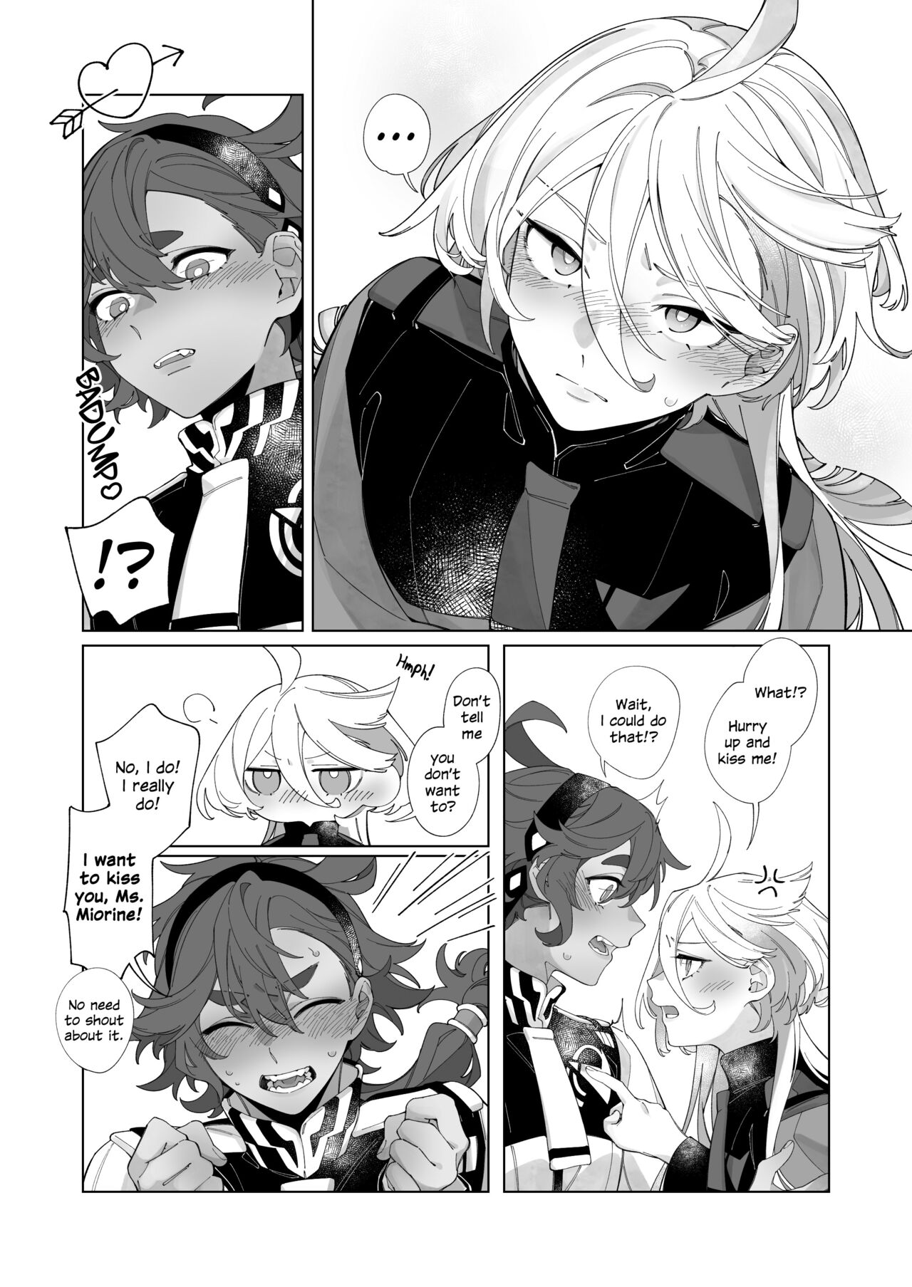[Chunyujingshitian (ZhuoTian)]Kiss no Ato Nani ga Shitai? | After Kissing, What Else Do You Want to Do?(Mobile Suit Gundam: The Witch from Mercury) [English] Page 5