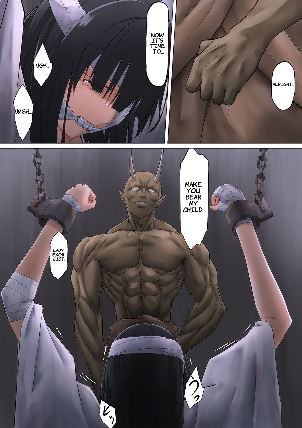 [BackyourLuck (mogO-721)]Shrine Maiden Demon Rape[English]{Suzuki Marmalade} Page 133