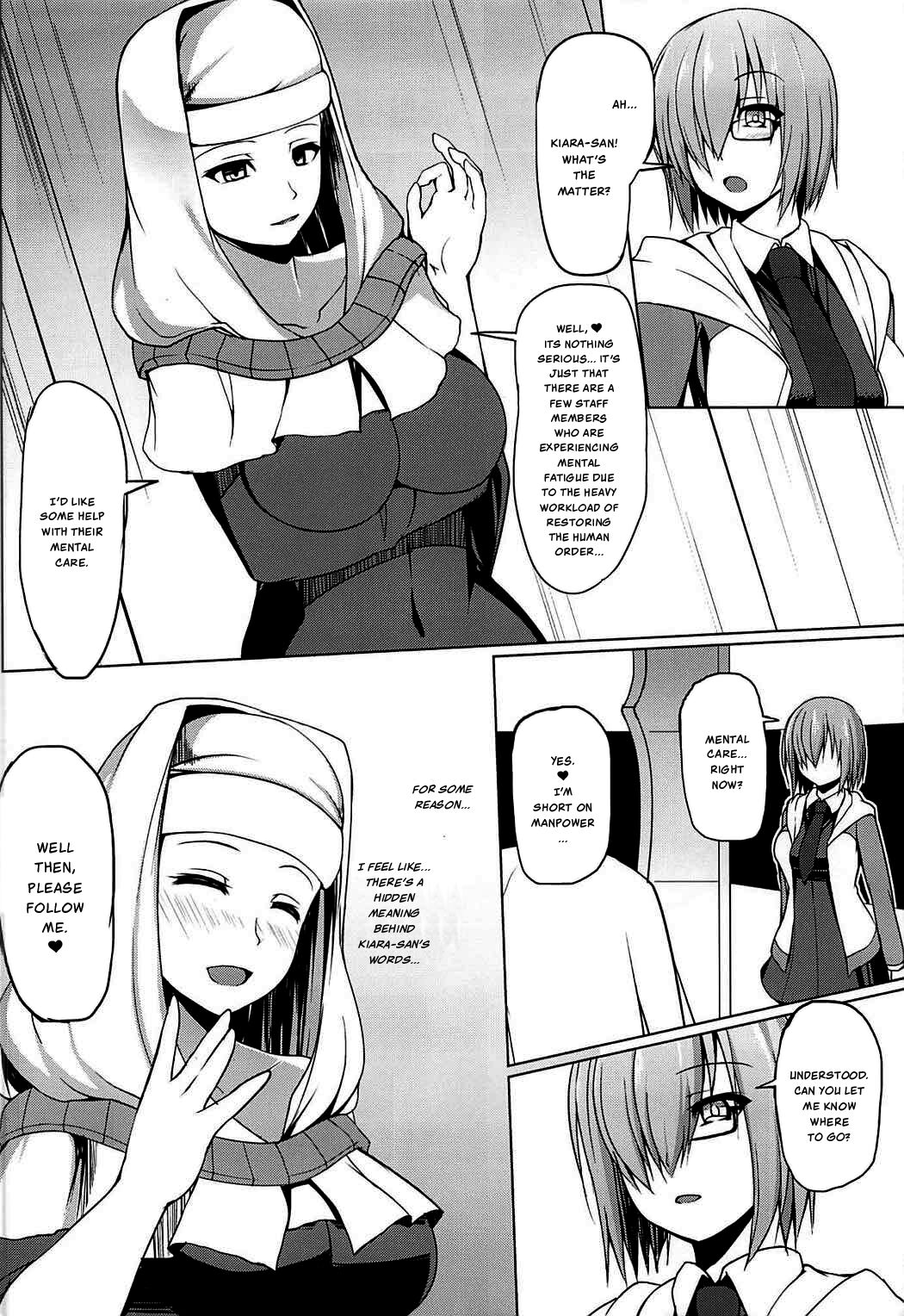 (C92) [Asanebou Crisis (Akaneman)]Gomennasai Senpai(Fate/Grand Order) [English] {Hennojin} Page 4