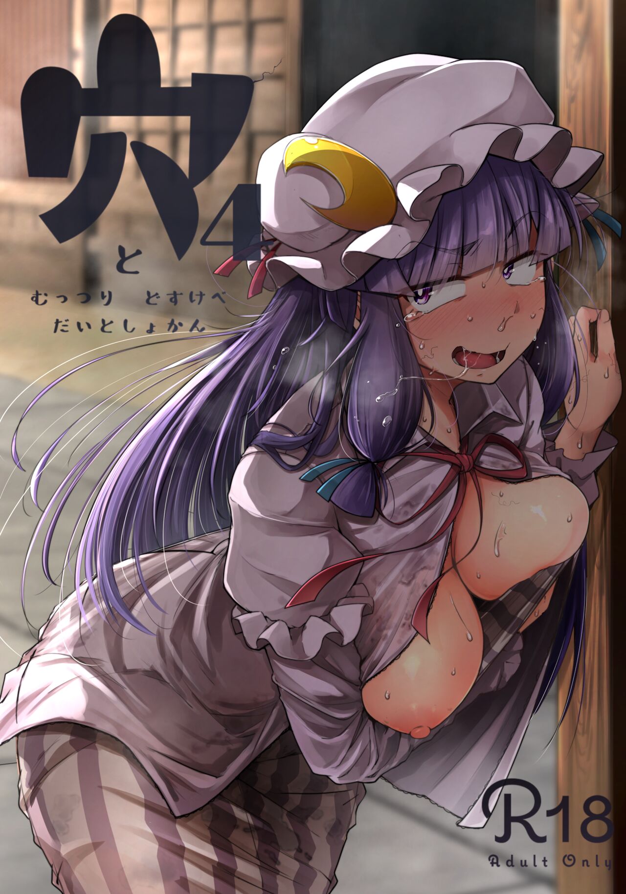 [Jikahatsudensho (flanvia)]Ana to Muttsuri Dosukebe Daitoshokan 4(Touhou Project) [English] [Keeez] [Digital] Page 1
