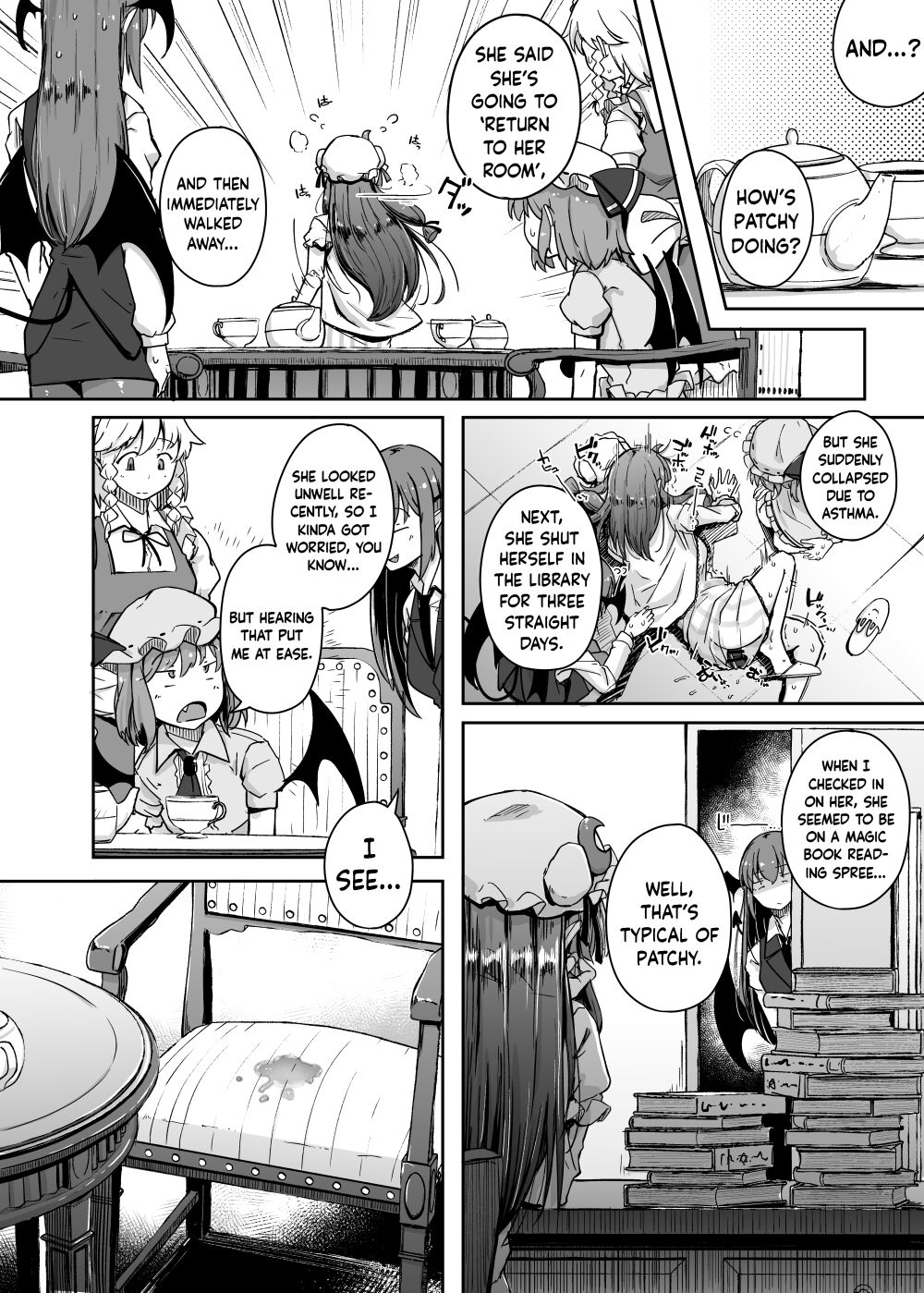 [Jikahatsudensho (flanvia)]Ana to Muttsuri Dosukebe Daitoshokan 4(Touhou Project) [English] [Keeez] [Digital] Page 10