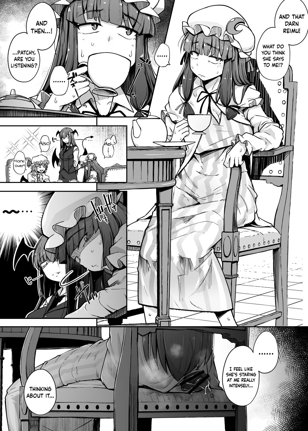 [Jikahatsudensho (flanvia)]Ana to Muttsuri Dosukebe Daitoshokan 4(Touhou Project) [English] [Keeez] [Digital] Page 3