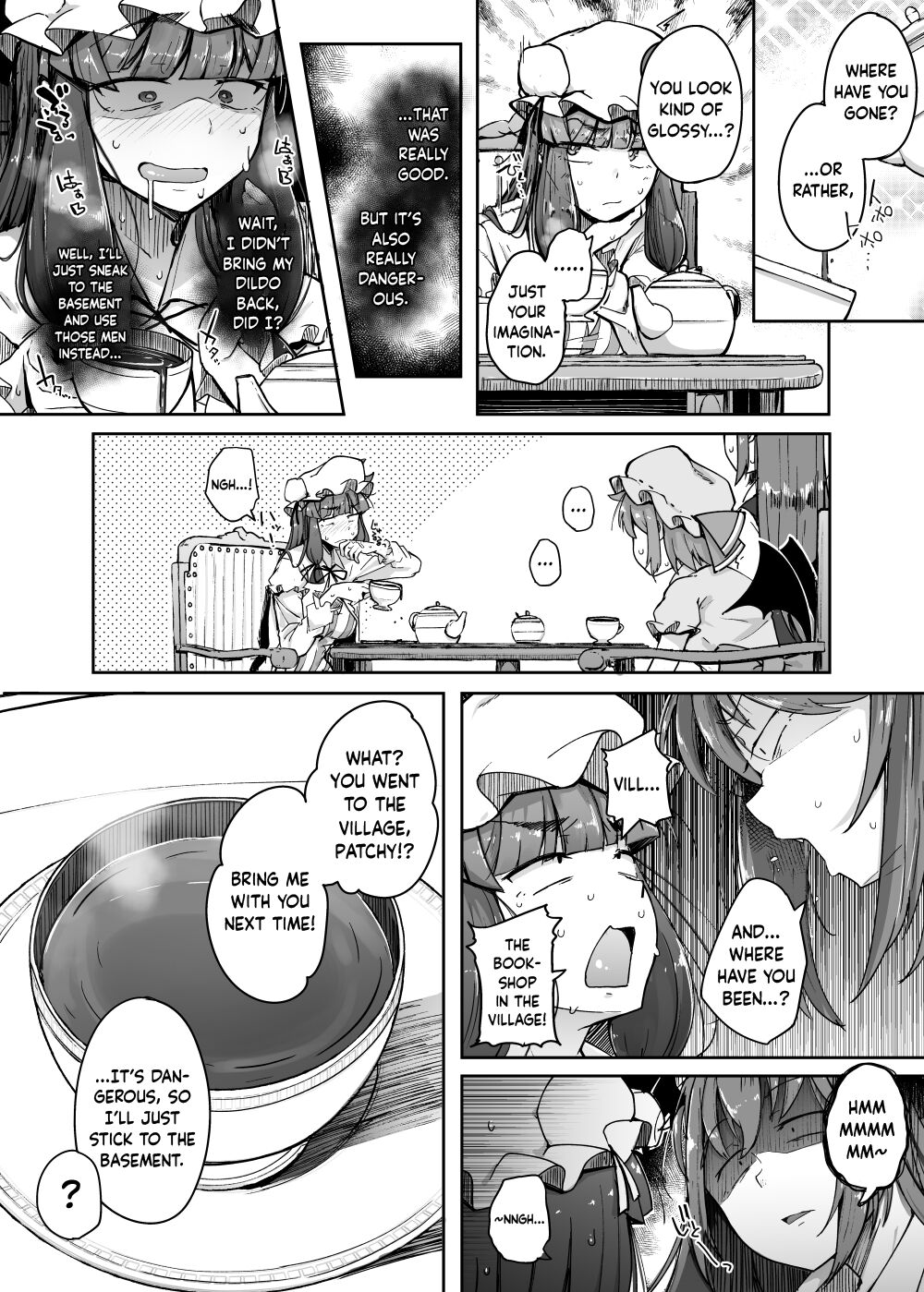 [Jikahatsudensho (flanvia)]Ana to Muttsuri Dosukebe Daitoshokan 4(Touhou Project) [English] [Keeez] [Digital] Page 54