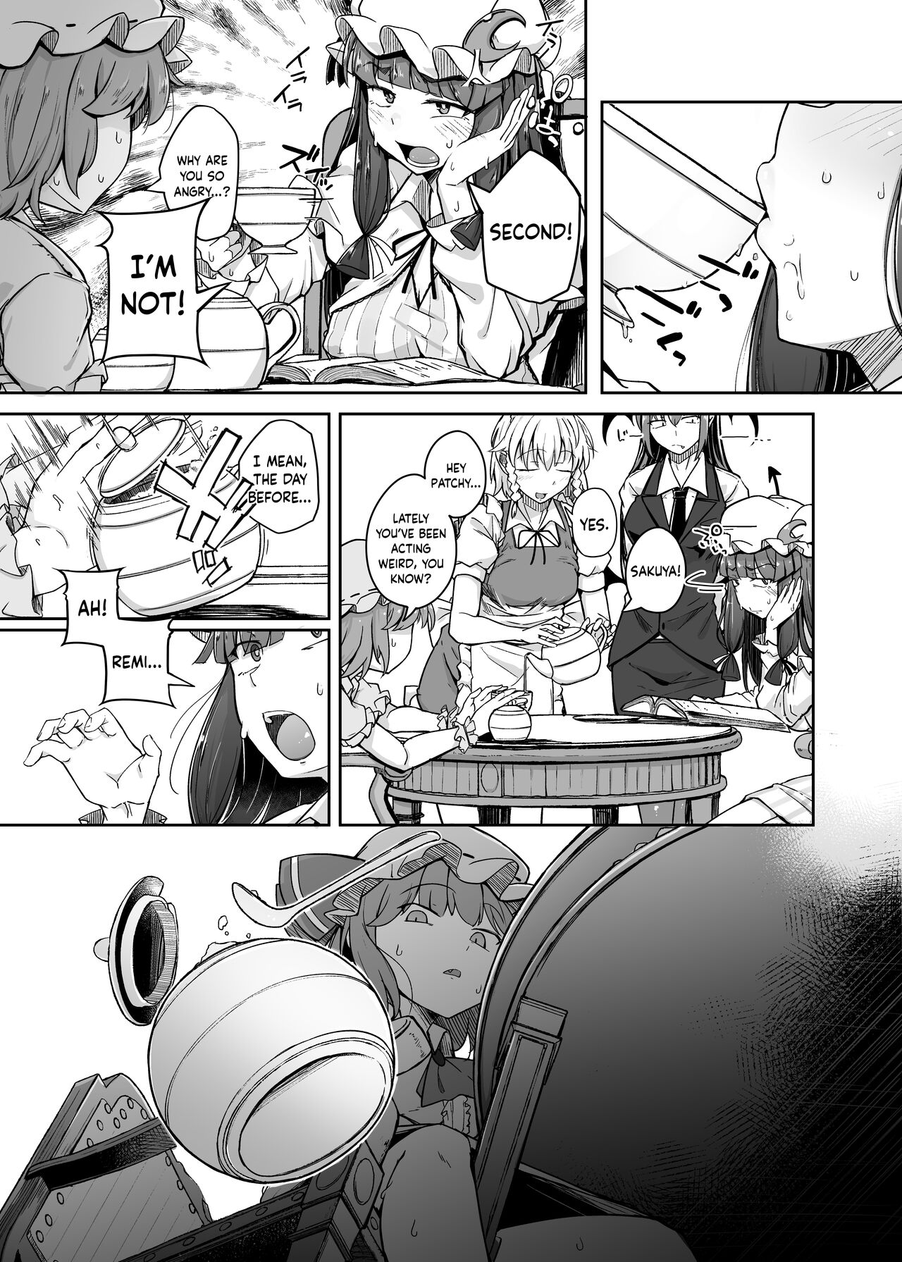 [Jikahatsudensho (flanvia)]Ana to Muttsuri Dosukebe Daitoshokan 4(Touhou Project) [English] [Keeez] [Digital] Page 7