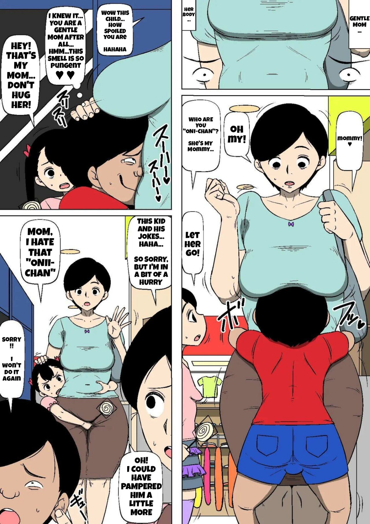 [Doujin Mukashibanashi]Hahaoya ga Ane no Musuko ni Otosareteita | Mother who was corrupted by her sister's son[English] Page 17