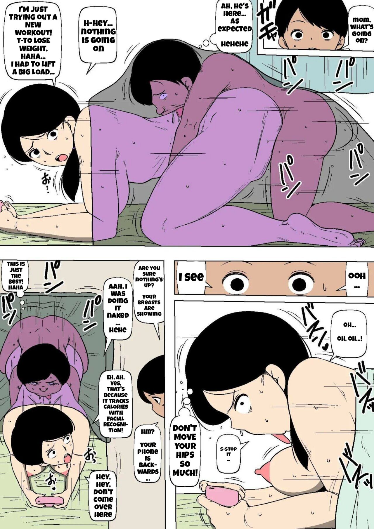 [Doujin Mukashibanashi]Hahaoya ga Ane no Musuko ni Otosareteita | Mother who was corrupted by her sister's son[English] Page 9