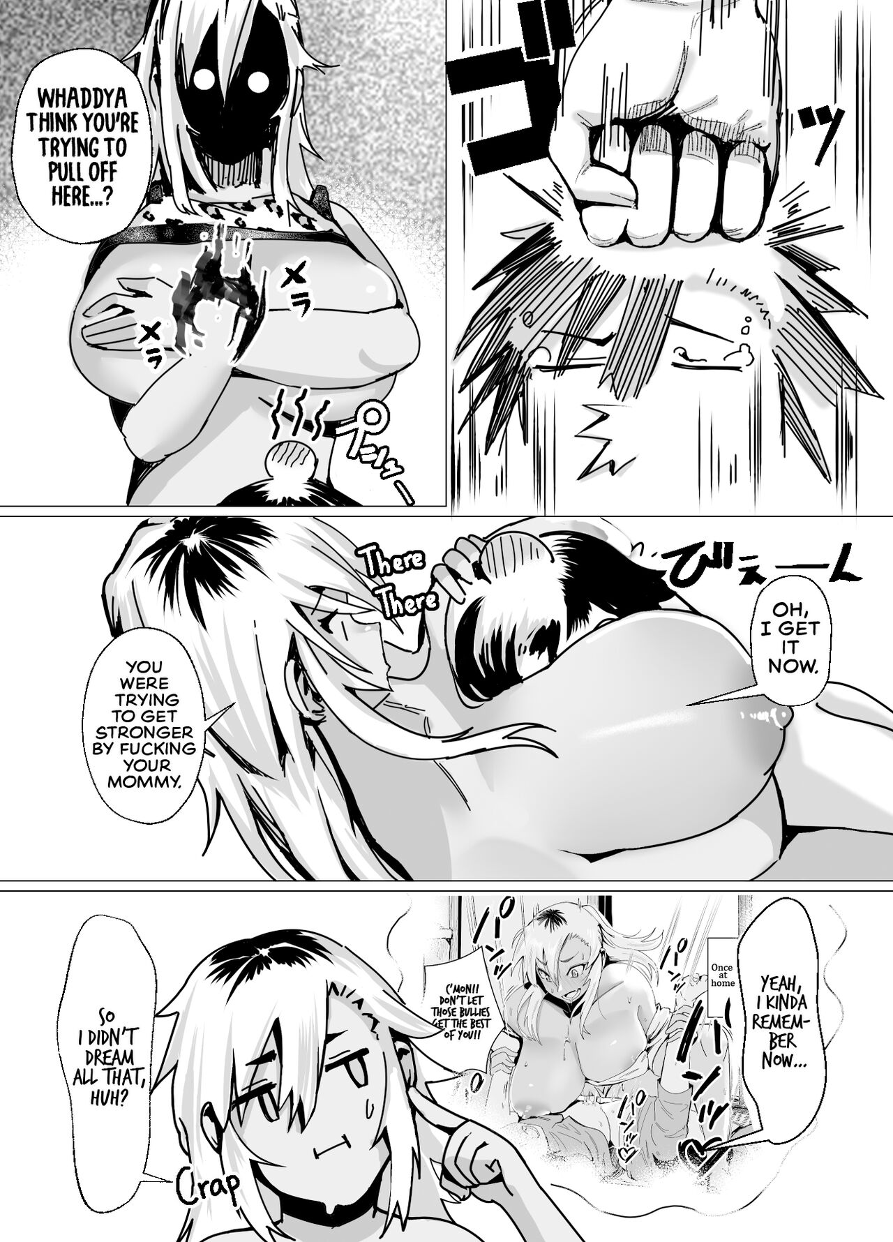 [strike back (Murabito C)]Miwaku no Yanmama Ecchi na Kosodate Hisshouhou | The Amazing Gyaru Mom and Her Erotic Parenting Success![English] [The Crimson Star TL] [Digital] Page 11