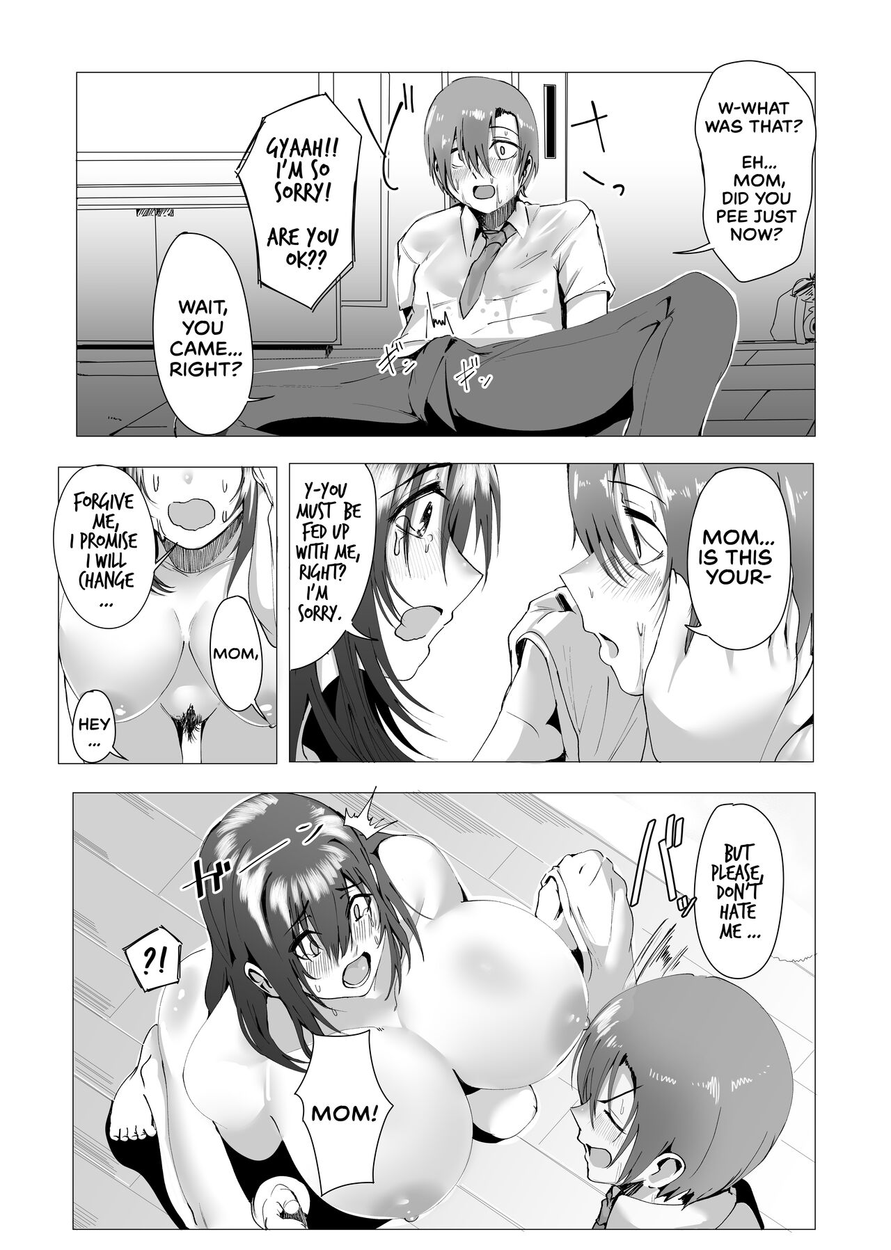 [strike back (Murabito C]Hontou ni Mama de Yoi no | Are You Okay With Mommy?[English] [The Crimson Star TL] [Digital] Page 11