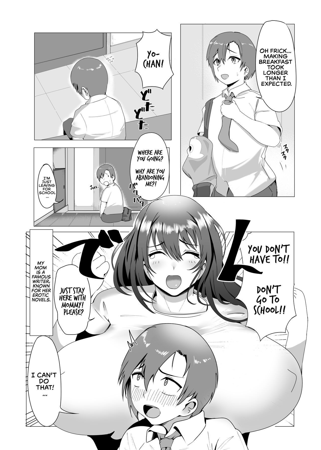 [strike back (Murabito C]Hontou ni Mama de Yoi no | Are You Okay With Mommy?[English] [The Crimson Star TL] [Digital] Page 3