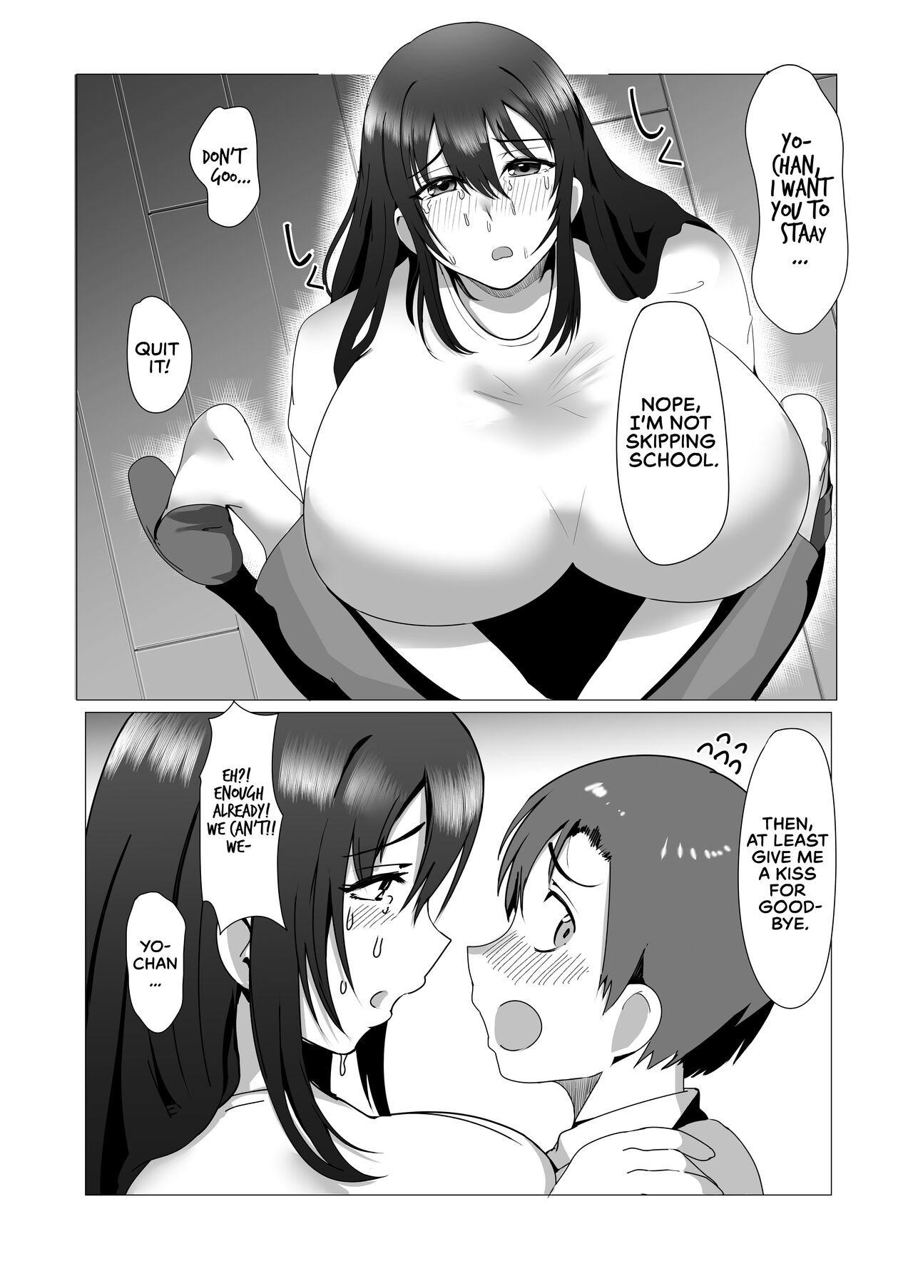 [strike back (Murabito C]Hontou ni Mama de Yoi no | Are You Okay With Mommy?[English] [The Crimson Star TL] [Digital] Page 4