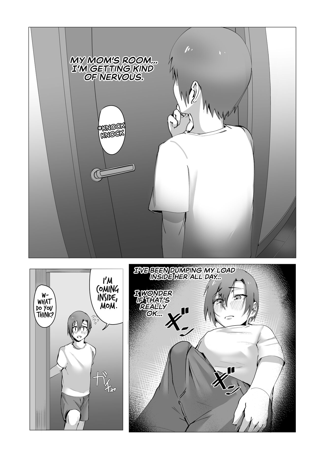 [strike back (Murabito C]Hontou ni Mama de Yoi no | Are You Okay With Mommy?[English] [The Crimson Star TL] [Digital] Page 44