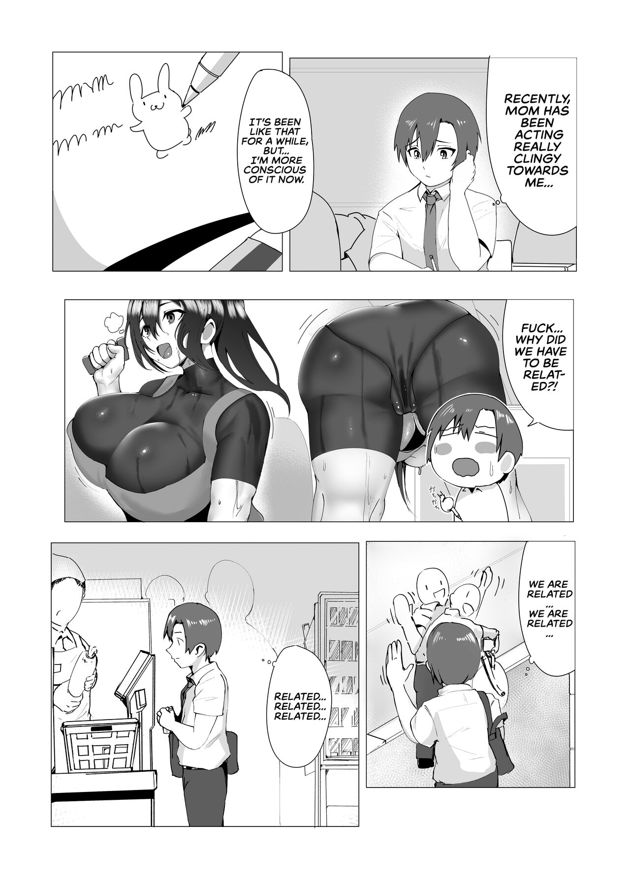 [strike back (Murabito C]Hontou ni Mama de Yoi no | Are You Okay With Mommy?[English] [The Crimson Star TL] [Digital] Page 6