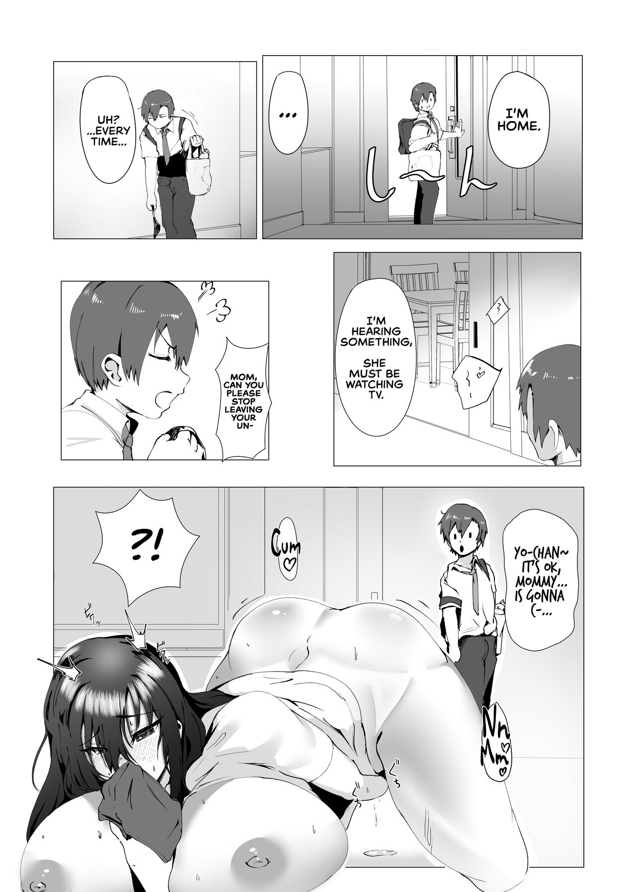 [strike back (Murabito C]Hontou ni Mama de Yoi no | Are You Okay With Mommy?[English] [The Crimson Star TL] [Digital] Page 7