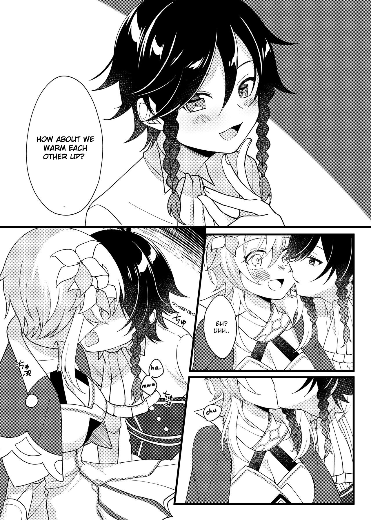 [Yakitori Negimashi-ya (Ichio)]Hone no Zui made Atatamete | Warming to the Core(Fuku wa Nugasecha Ikemasen!) (Genshin Impact) [English] [Oxide-Scans] [Digital] Page 2