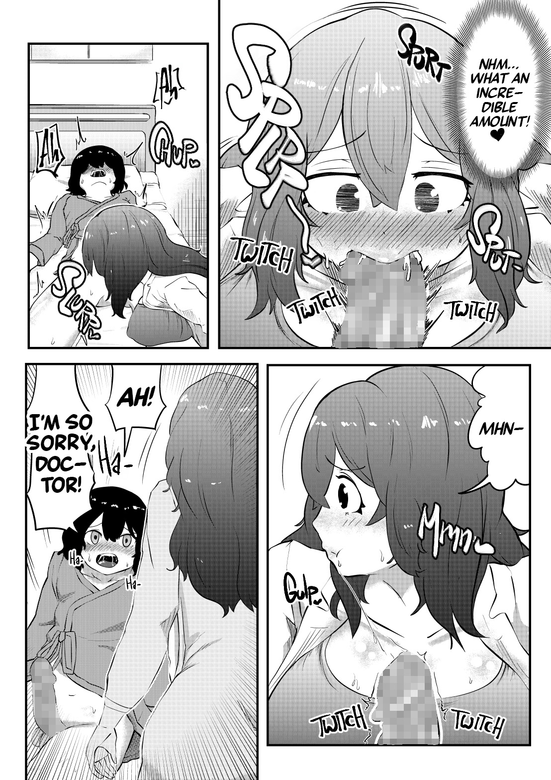 [Kinoko House]Chinko tsuki Joi~ Ubu na Shounen no Miruku o Chokunomi~ | Doc with a Cock! Drinking a Naive Boy's Milk Right From the Source![English] [A Cool Person] Page 18