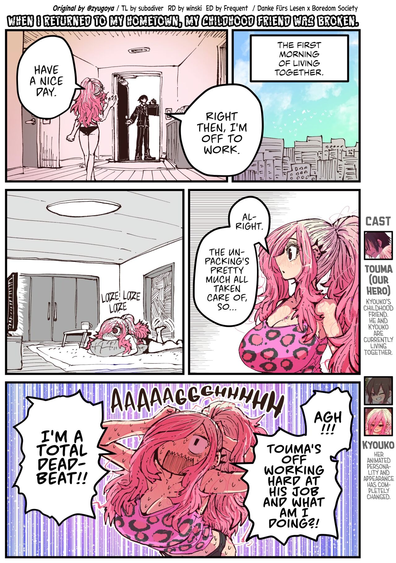 [Zyugoya]When I Returned to My Hometown, My Childhood Friend was Broken(MainStory+FANBOX) [English] (Ongoing) Page 87