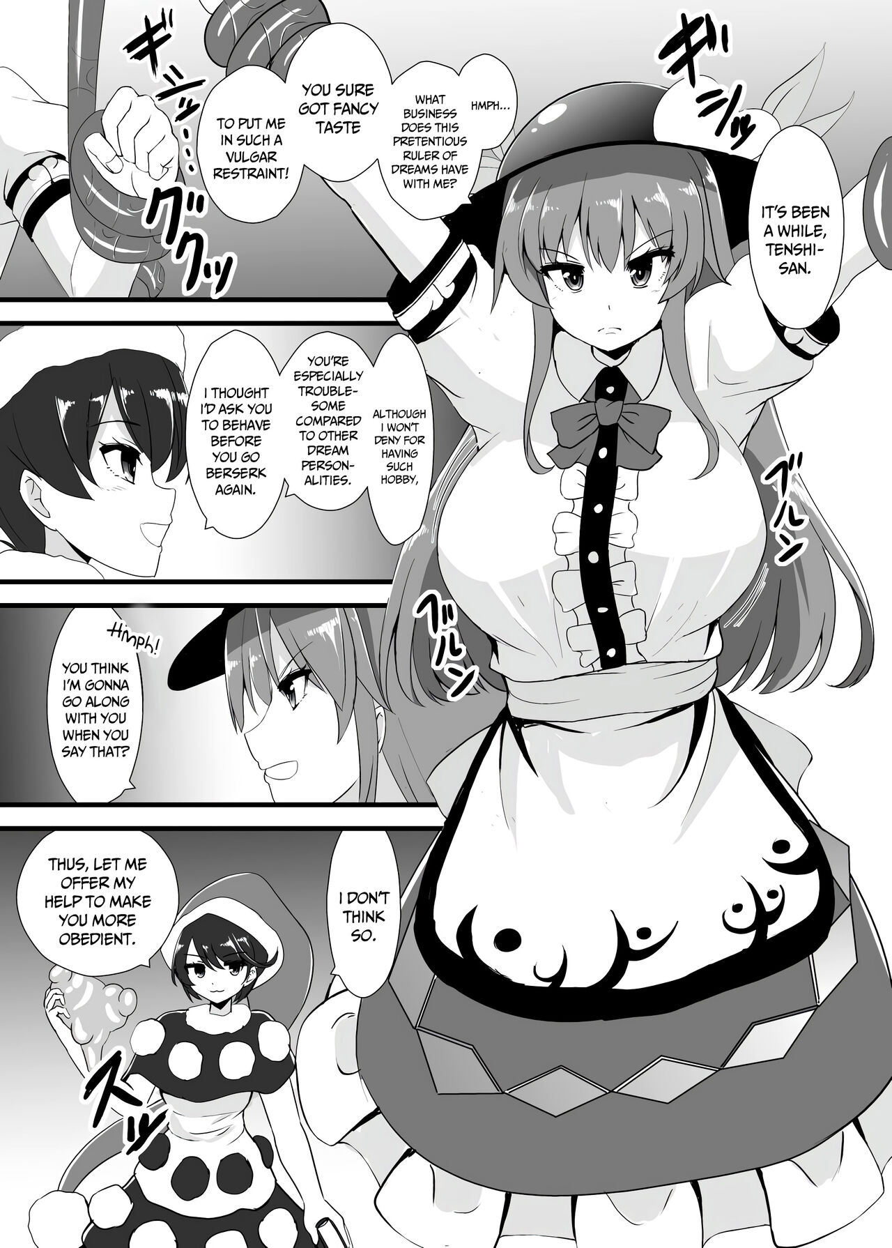 [Sukiyaki Club (Kouji)]Yume Jinkaku Haisetsu Tenshi-chan | Dream Personality Excretion of Tenshi-chan(Touhou Project) [English] [PGTranslations] [Digital] Page 3