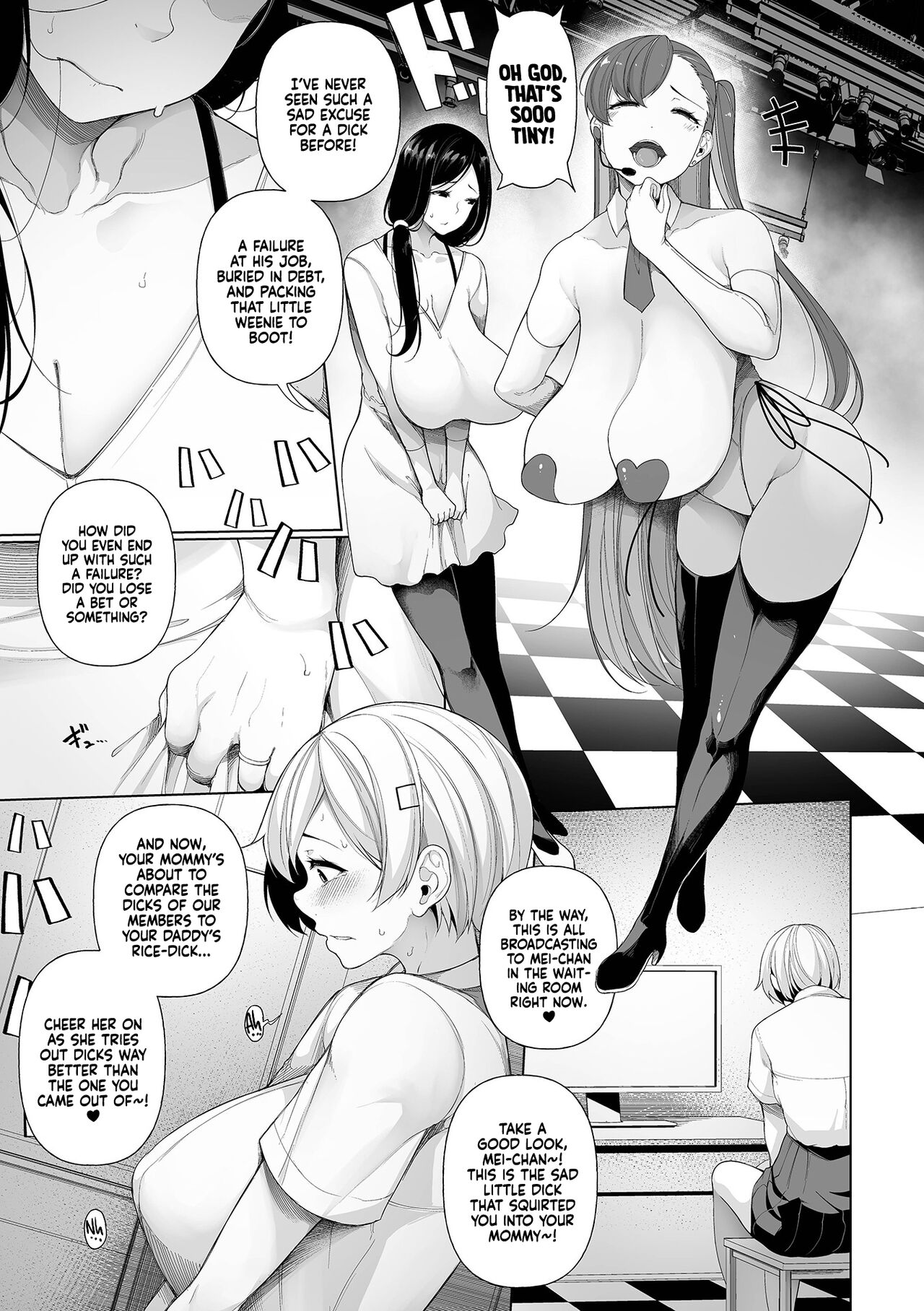 [Sakamata Nerimono]Shakkin Hensai Variety Karada de HaraimaSHOW! 1 | Debt Settlement Variety Gameshow 1(COMIC Mate Legend Vol. 52 2023-08) [English] [Xzosk] [Digital] Page 7
