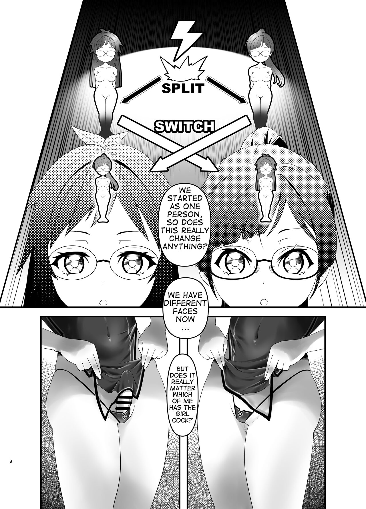 [gallery walhalla (Kanoe)]Ore ga Bunretsu shite Isekai de TS suru Hanashi 5 | The Story of How I Split Up and TS In a Different World Ch 5[English] [Digital] Page 7
