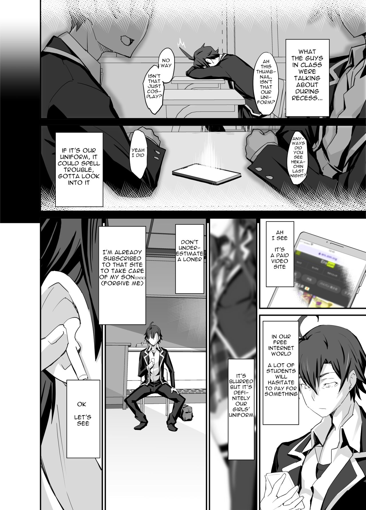 [Miyanchi (Miyagoe Yoshitsuki)]Douse Ore no Seishun Love Come wa DT de Owatteiru(Yahari Ore no Seishun Love Come wa Machigatteiru.) [English] [Decensored] [Digital] Page 4