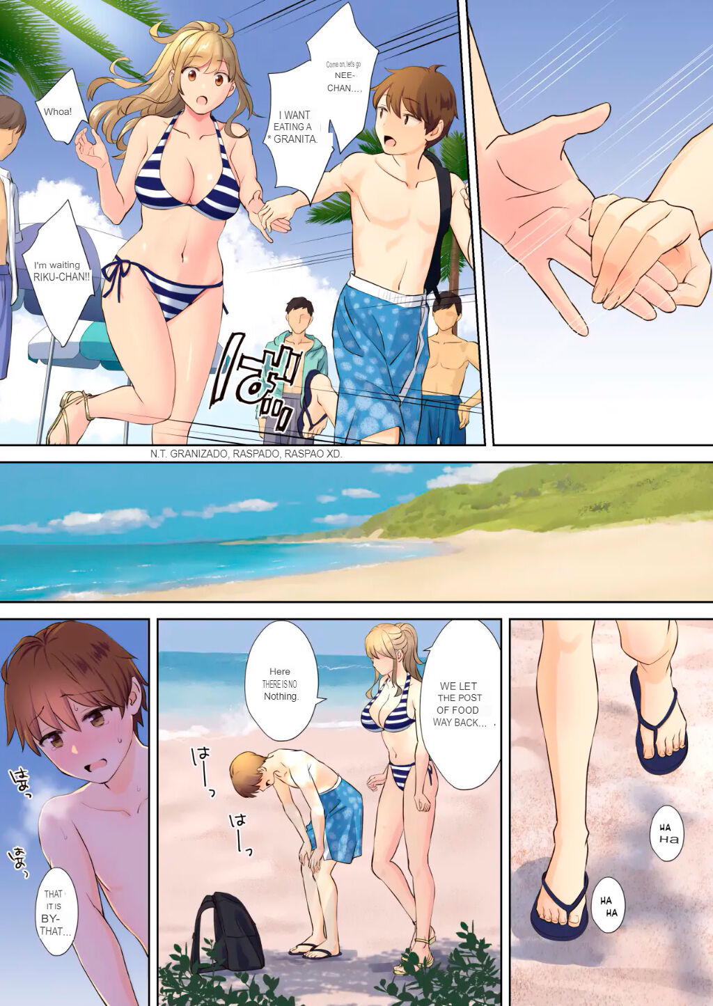 [Oshima Aki]NEET Onee-chan to Boku ~Seitsuu Mae kara Toshiue Itoko to Yari Makutteta Hanashi~[English] Page 37